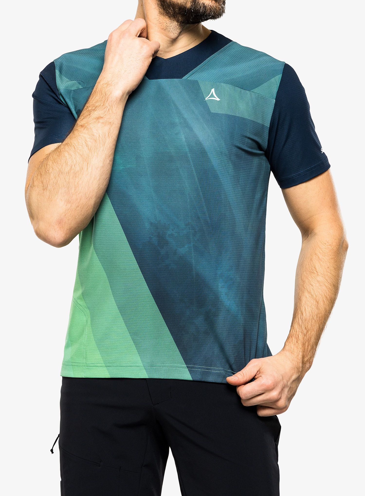 Велофутболка Schoffel Shirt Runcatrail - matcha mint