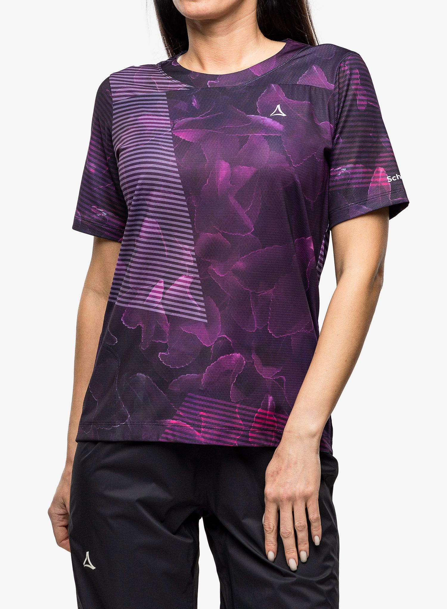 Жіноча велофутболка Schoffel Shirt Runcatrail - spring lavender