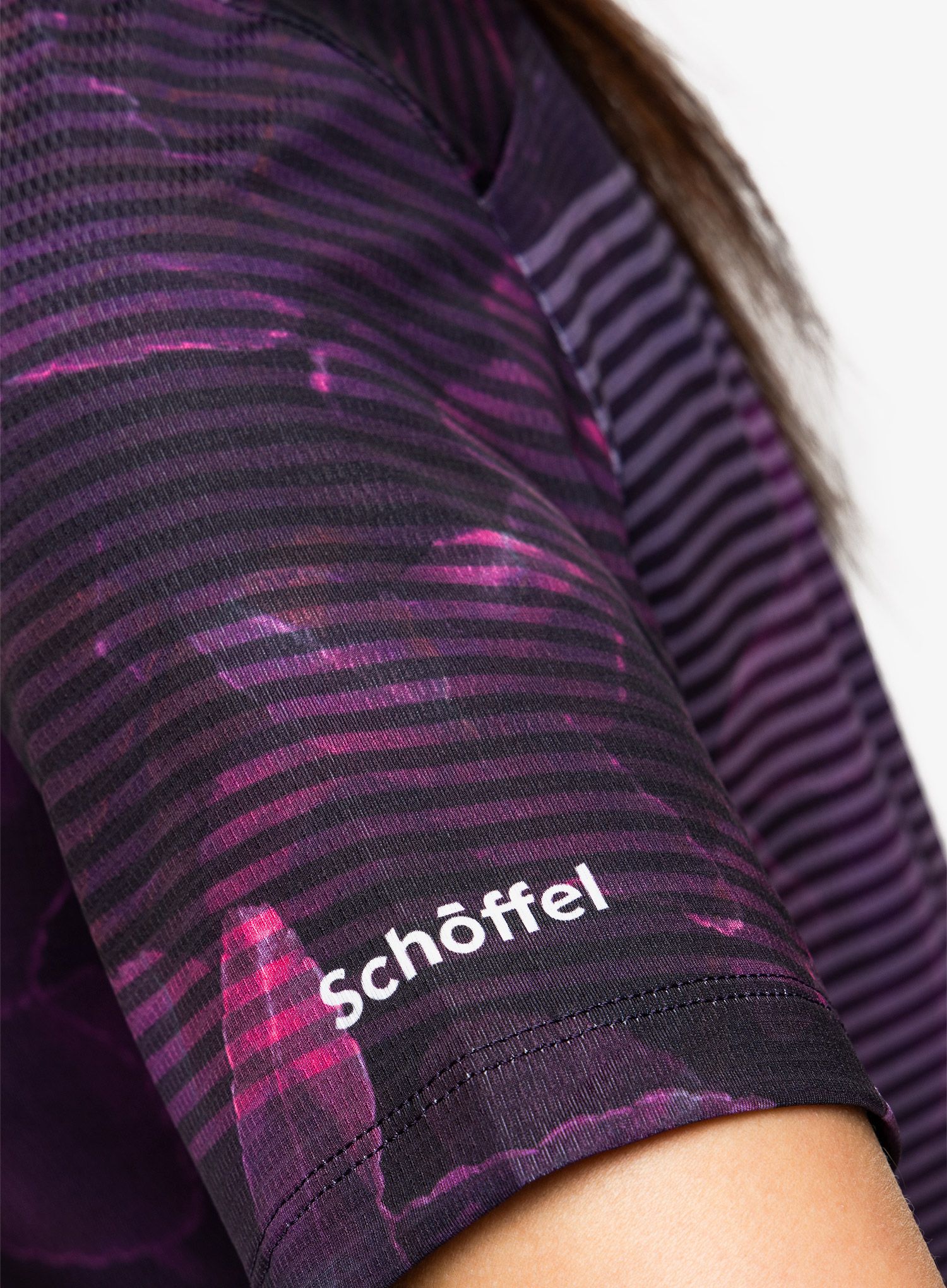 Жіноча велофутболка Schoffel Shirt Runcatrail - spring lavender
