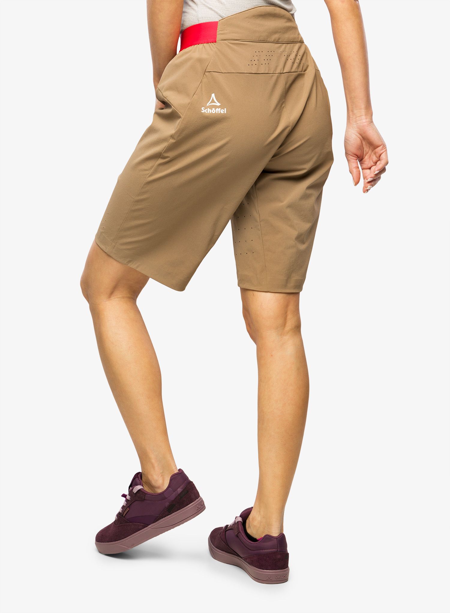 Жіноча велошорти Schoffel Shorts Mellow Trail - soft walnut