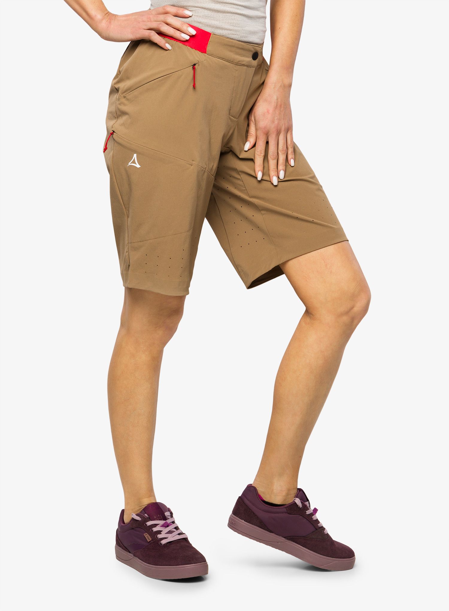 Жіноча велошорти Schoffel Shorts Mellow Trail - soft walnut