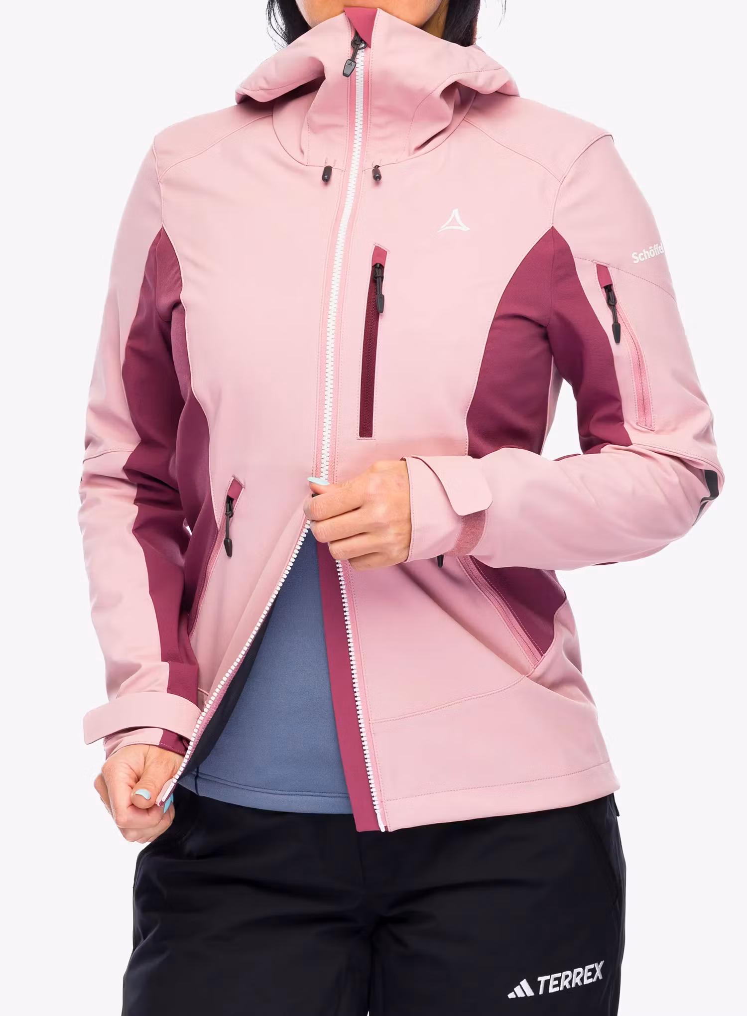 Куртка жіноча Schoffel Softshell Jacket Matrei - viola
