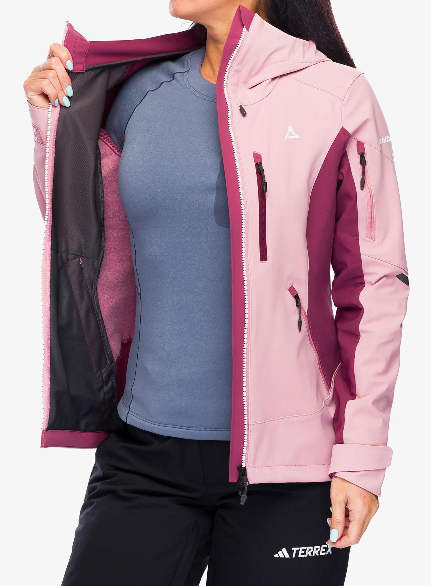 Куртка жіноча Schoffel Softshell Jacket Matrei - viola