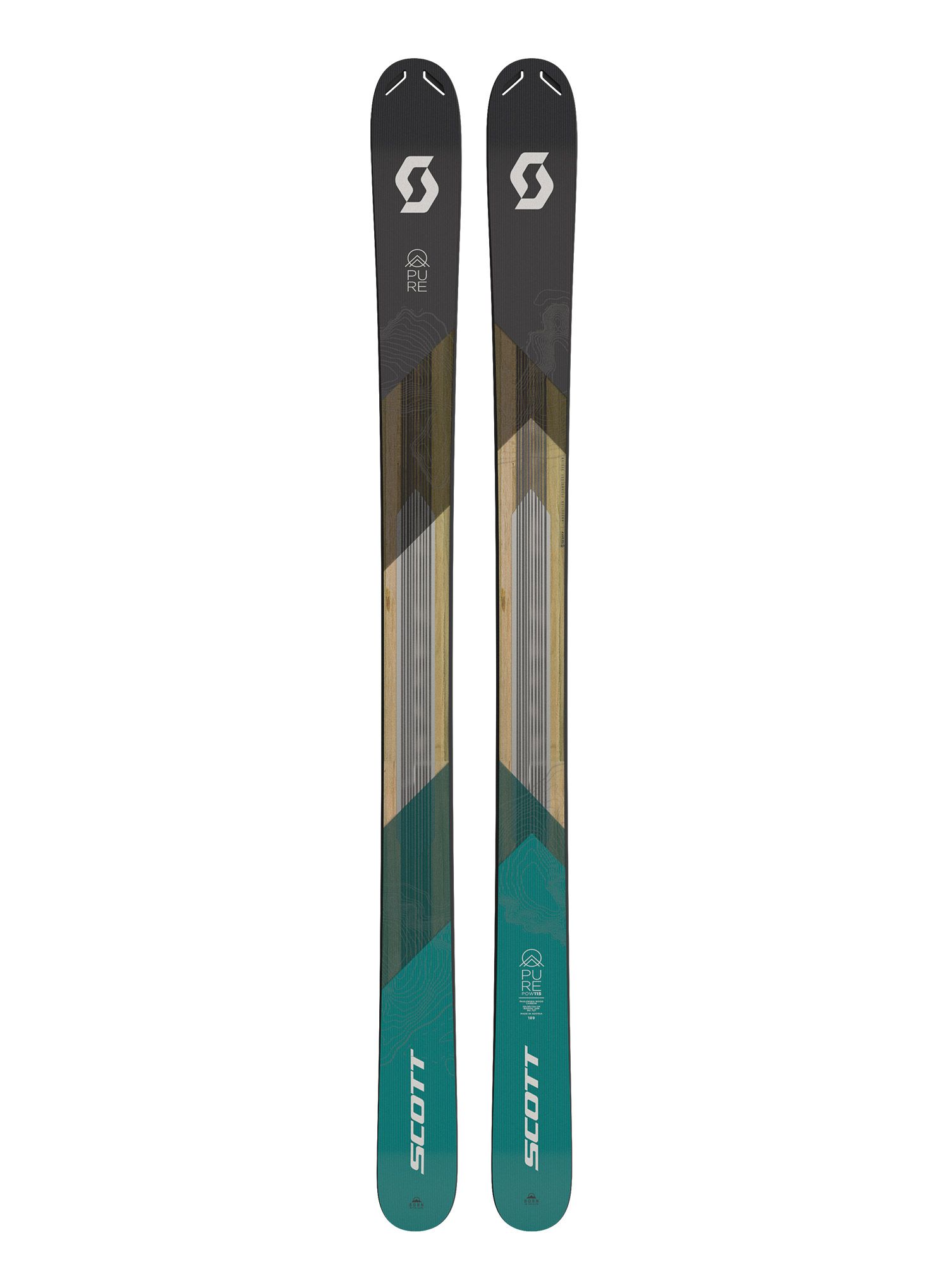 Лижі скітурингові SCOTTTT Ski Pure Pow 115 A version
