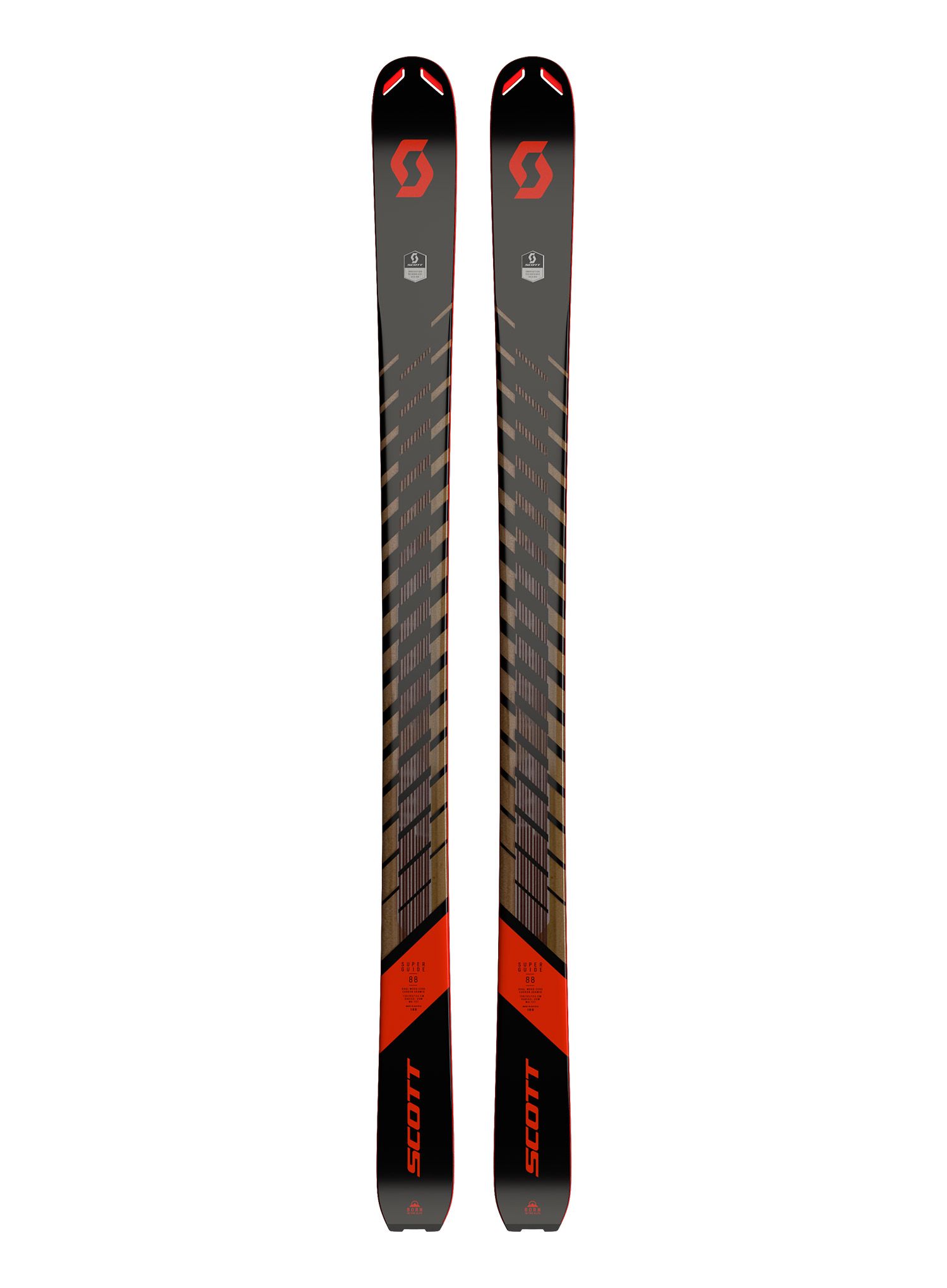 Лижі скітурингові SCOTT Ski Superguide 88 A version - black