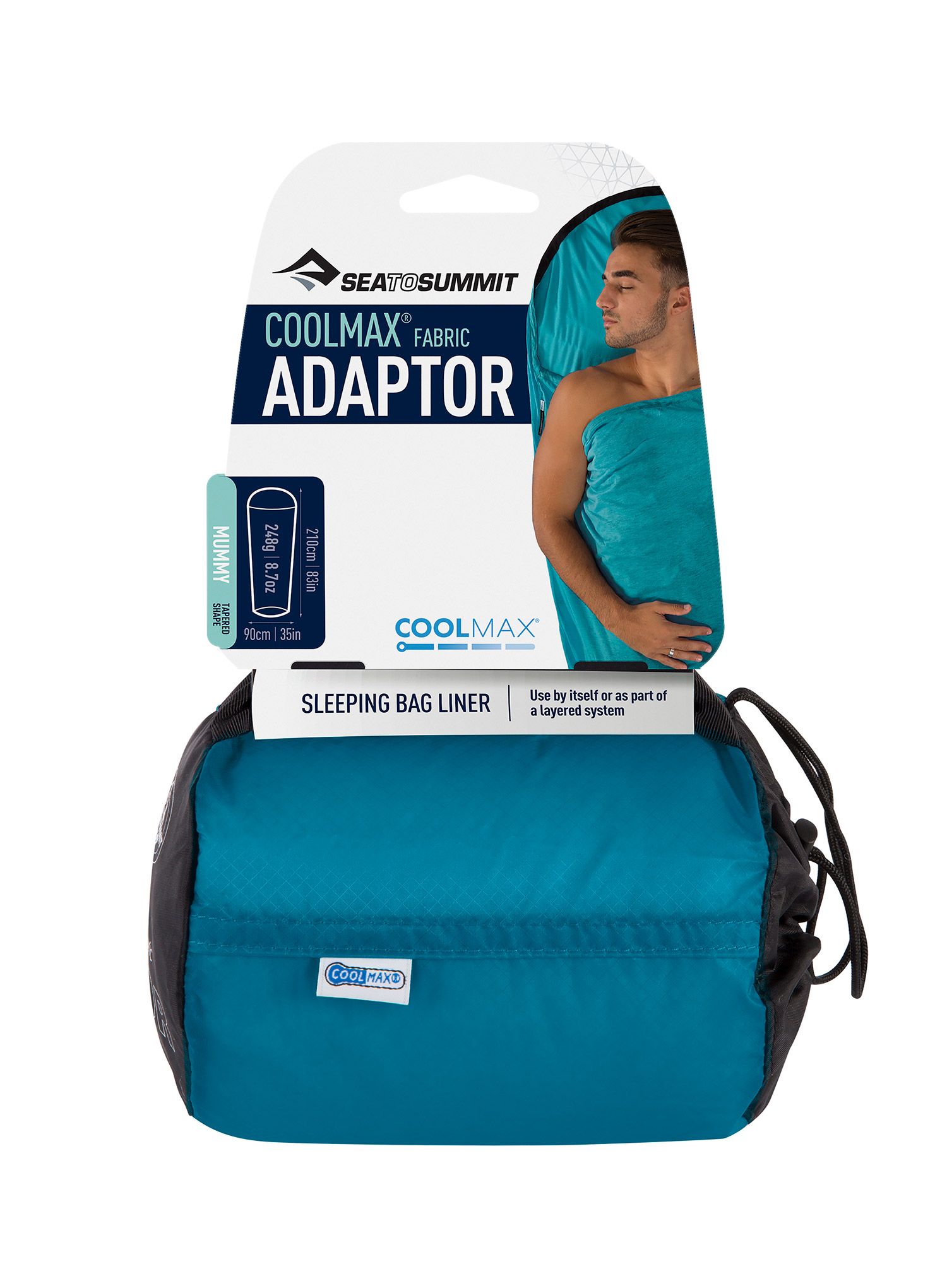 Вкладка для спальника Sea To Summit Coolmax Mummy Liner