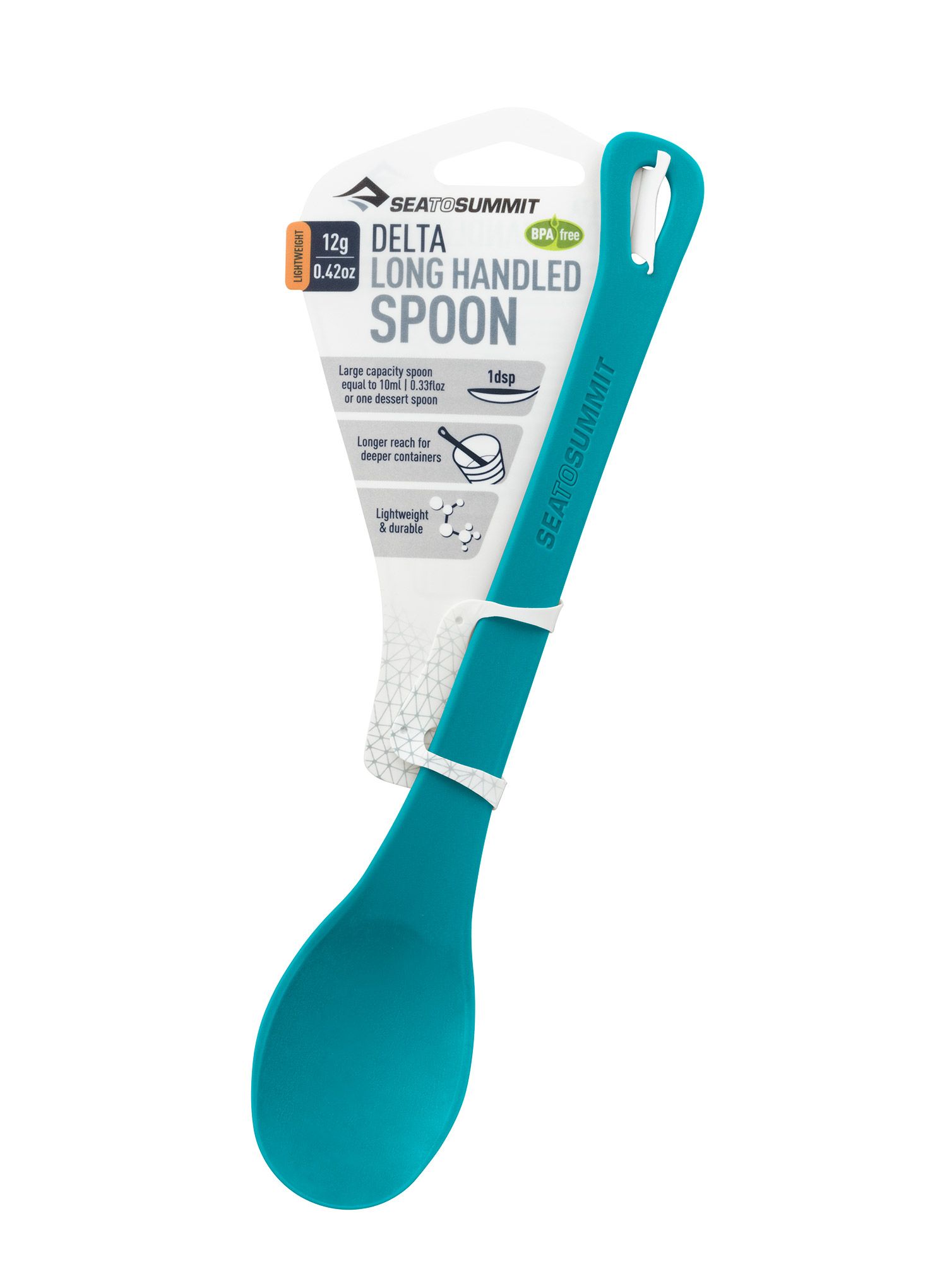 Ложка туристична Sea To Summit Delta Long Handled Spoon - pacific blue