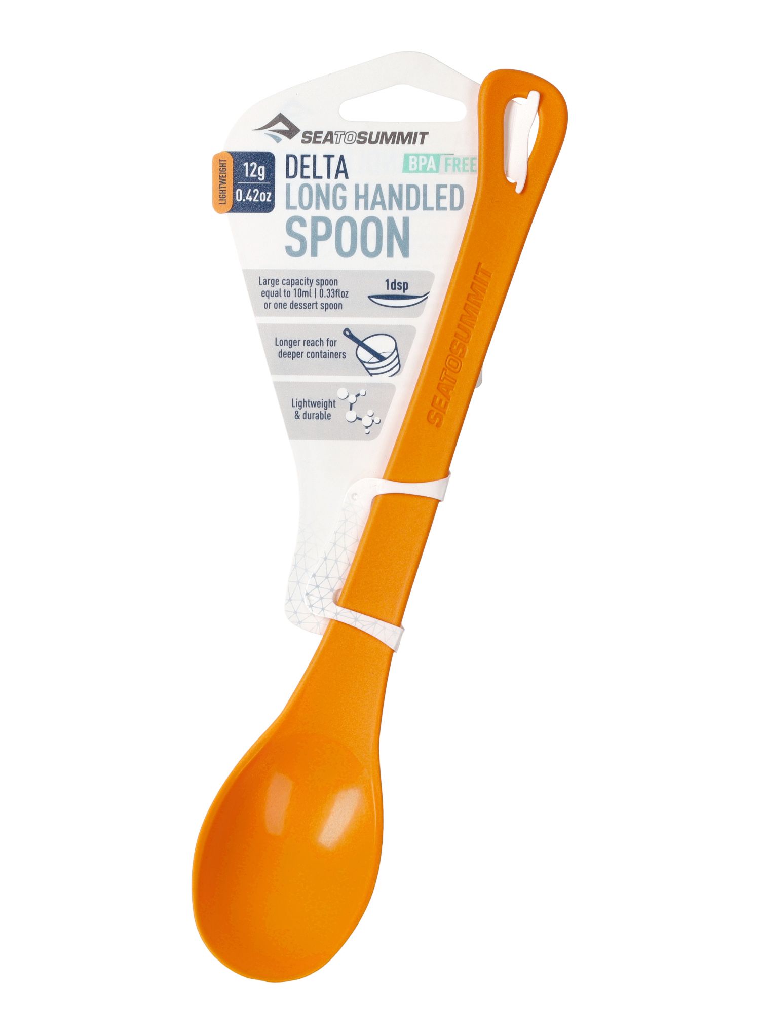 Ложка туристична Sea To Summit Delta Long Handled Spoon - orange
