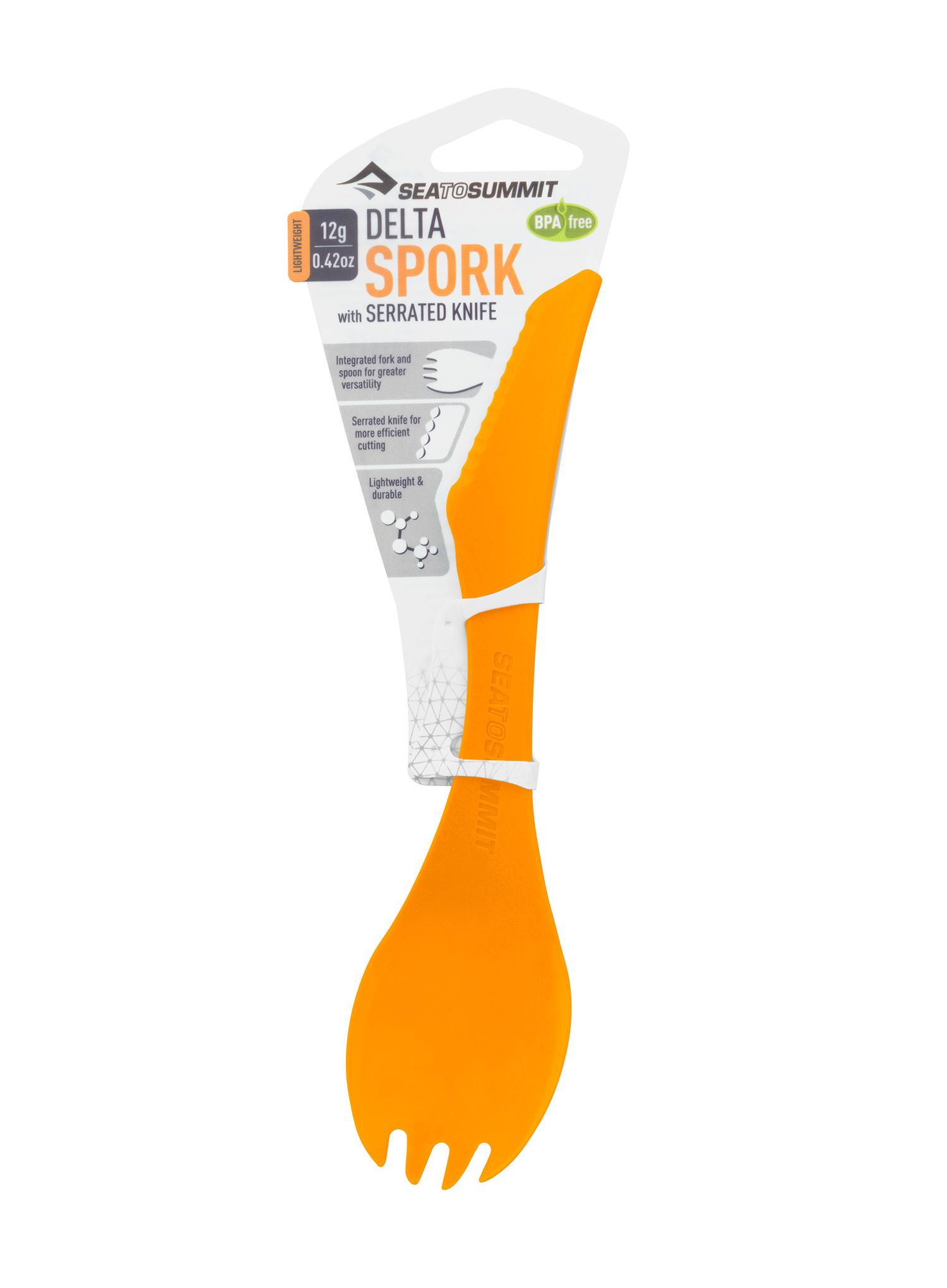 Ложка-виделка Sea To Summit Delta Spork - orange
