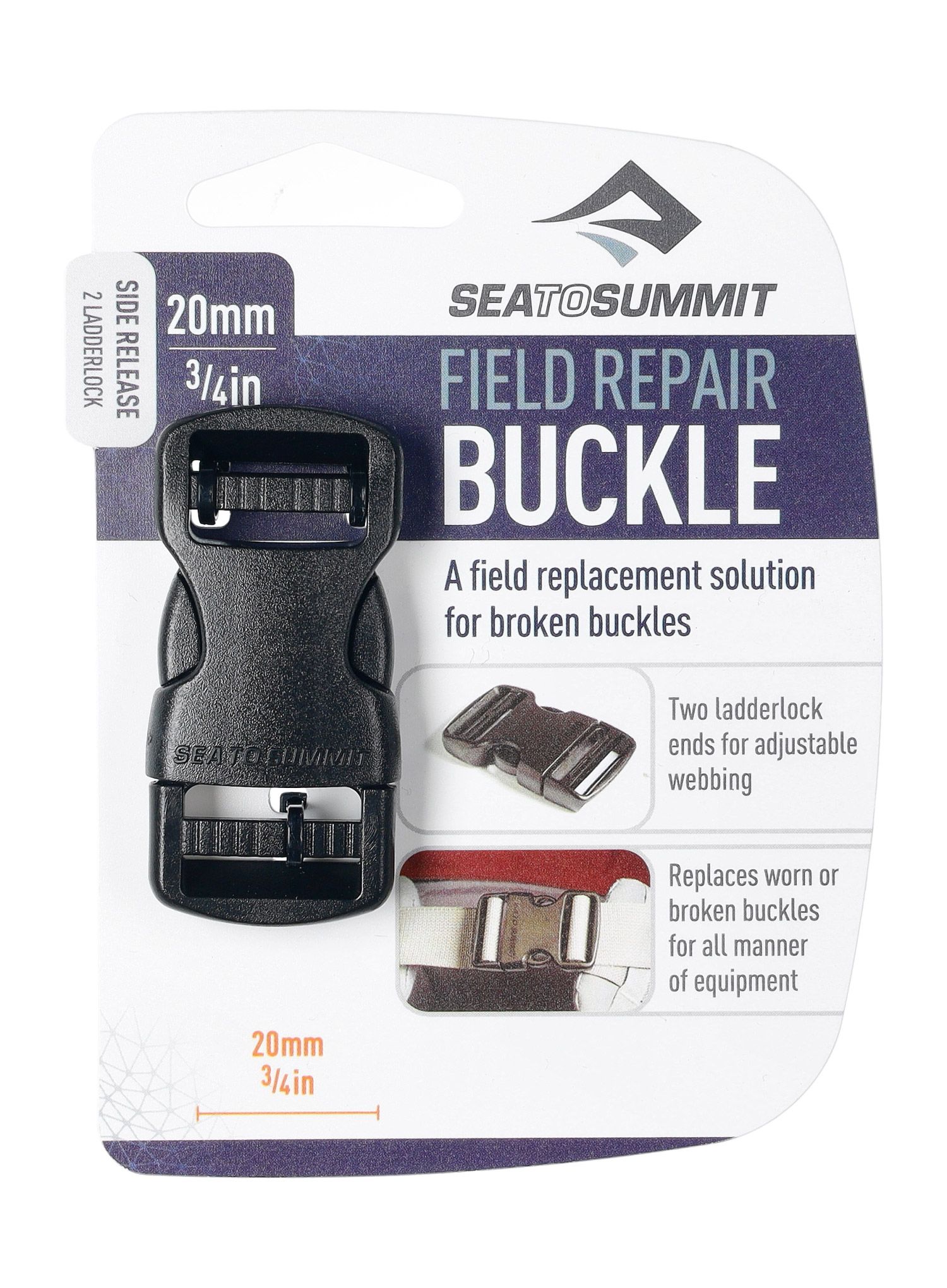 Фастекс Sea To Summit Field Repair Buckle 20 mm s.rel/2 ladder
