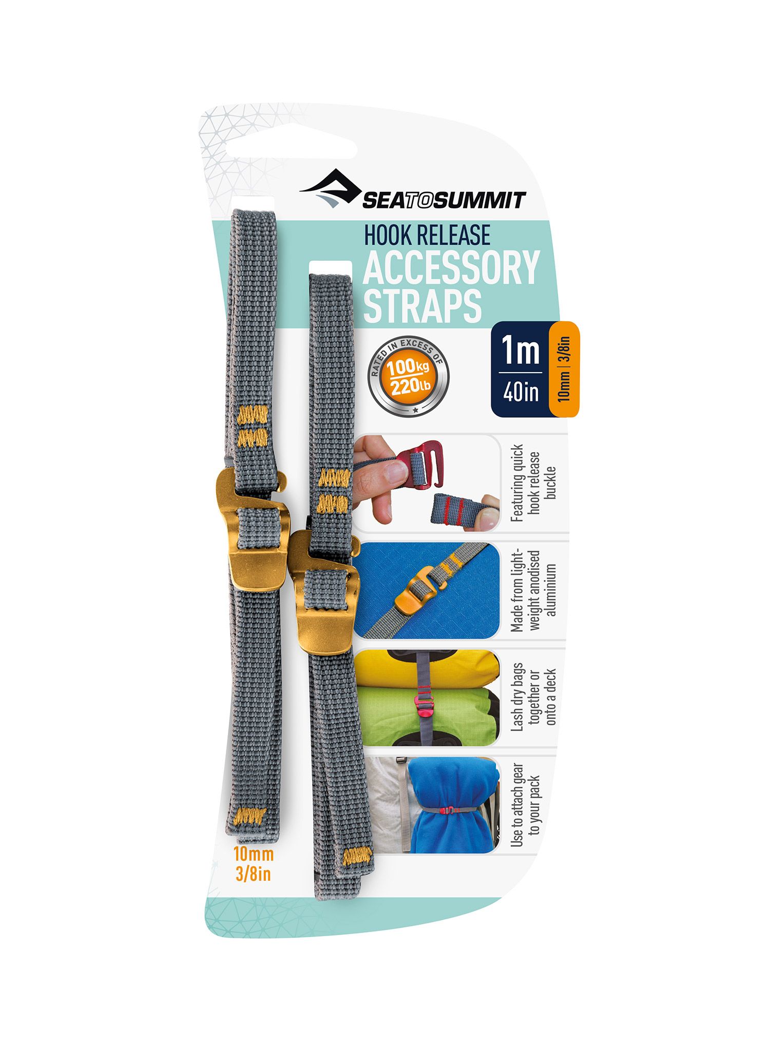 Троки Sea To Summit Hook Release Accessory Strap 10 mm Webbing - 1.0m