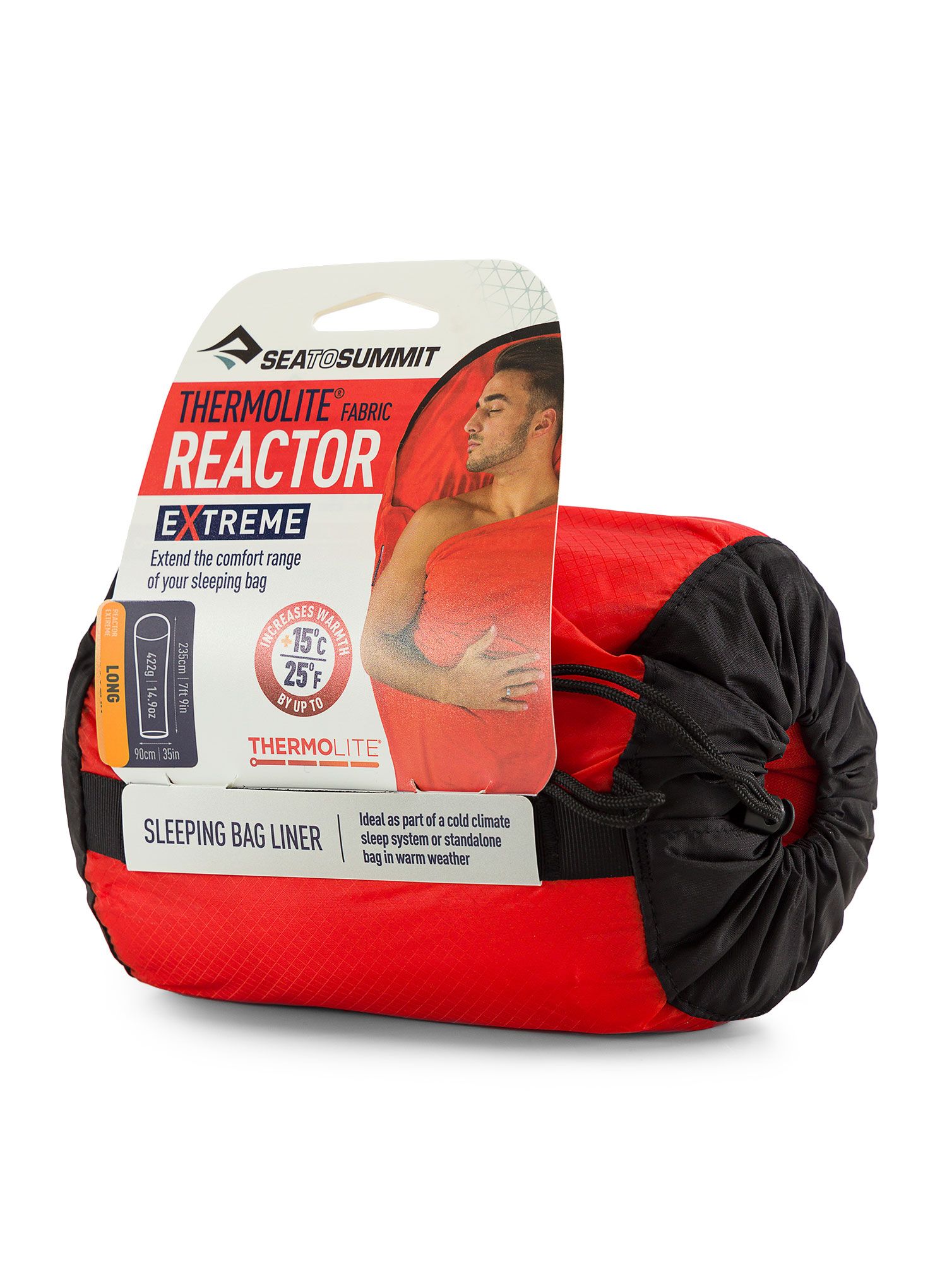 Вкладка для спальника Sea To Summit Reactor Extreme L - orange