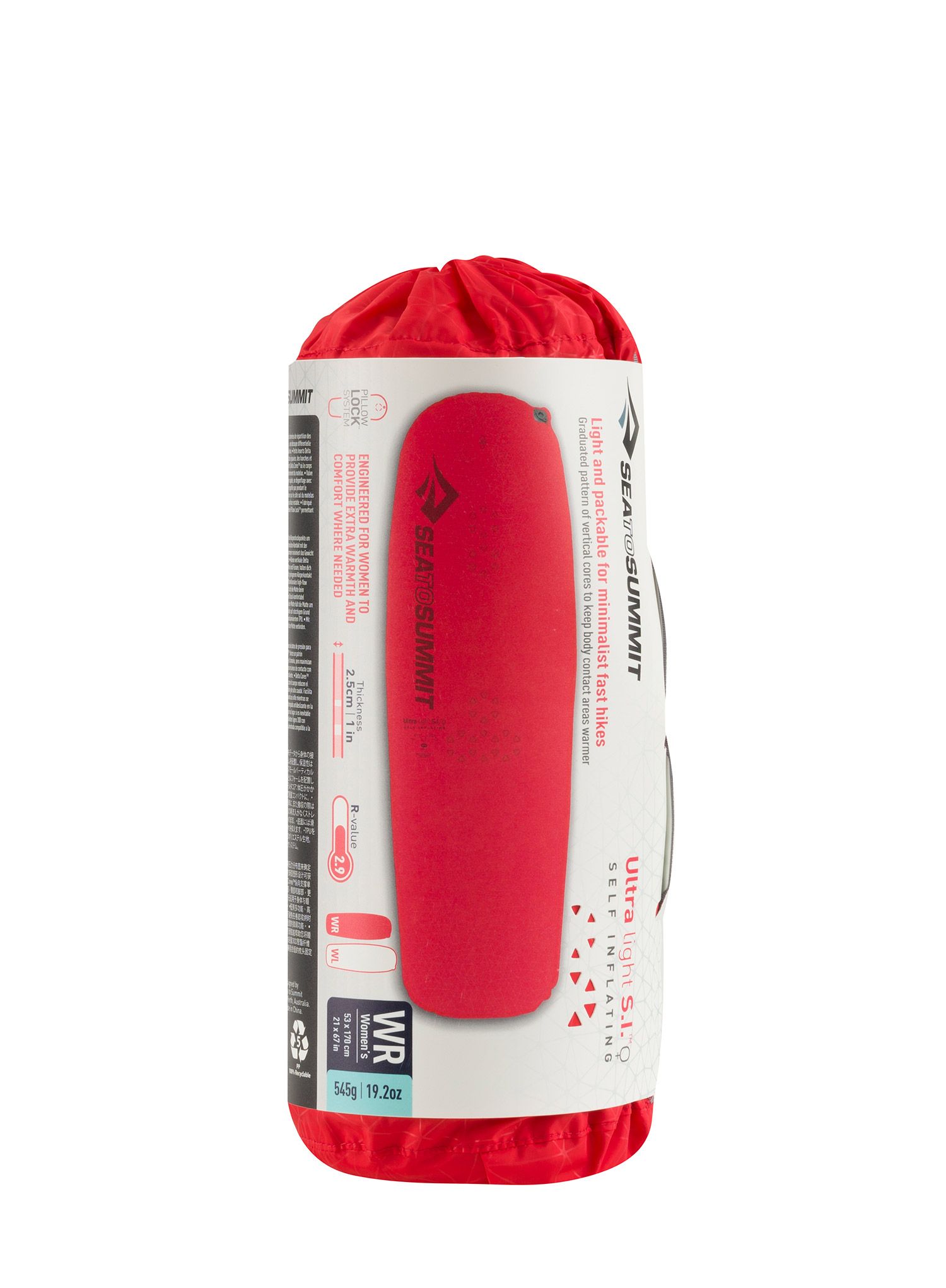 Килимок самонадувний Sea To Summit Ultralight S.I. Mat Women's Regular