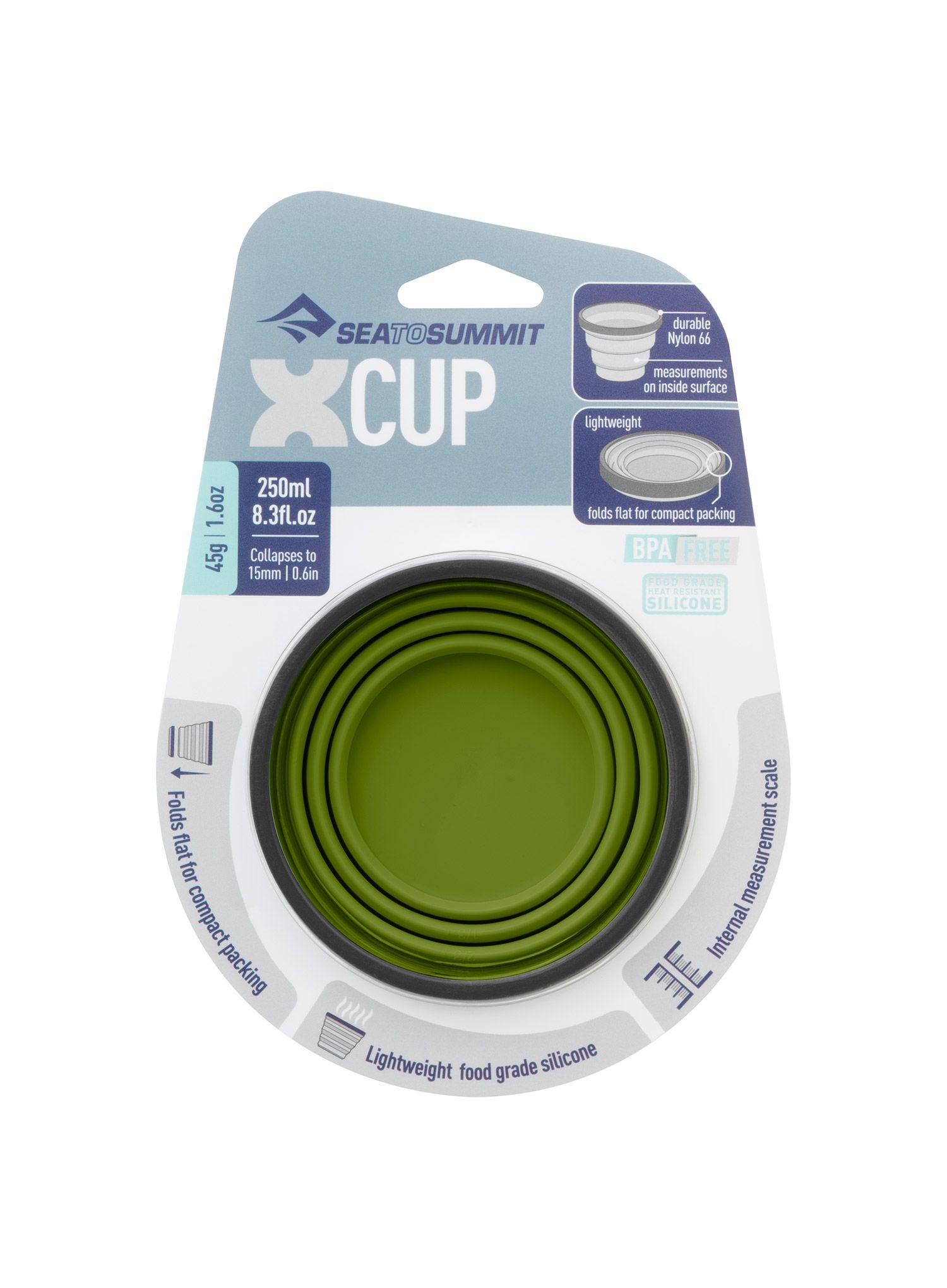 Чашка туристична Sea To Summit X-Cup (0,25 l) - olive