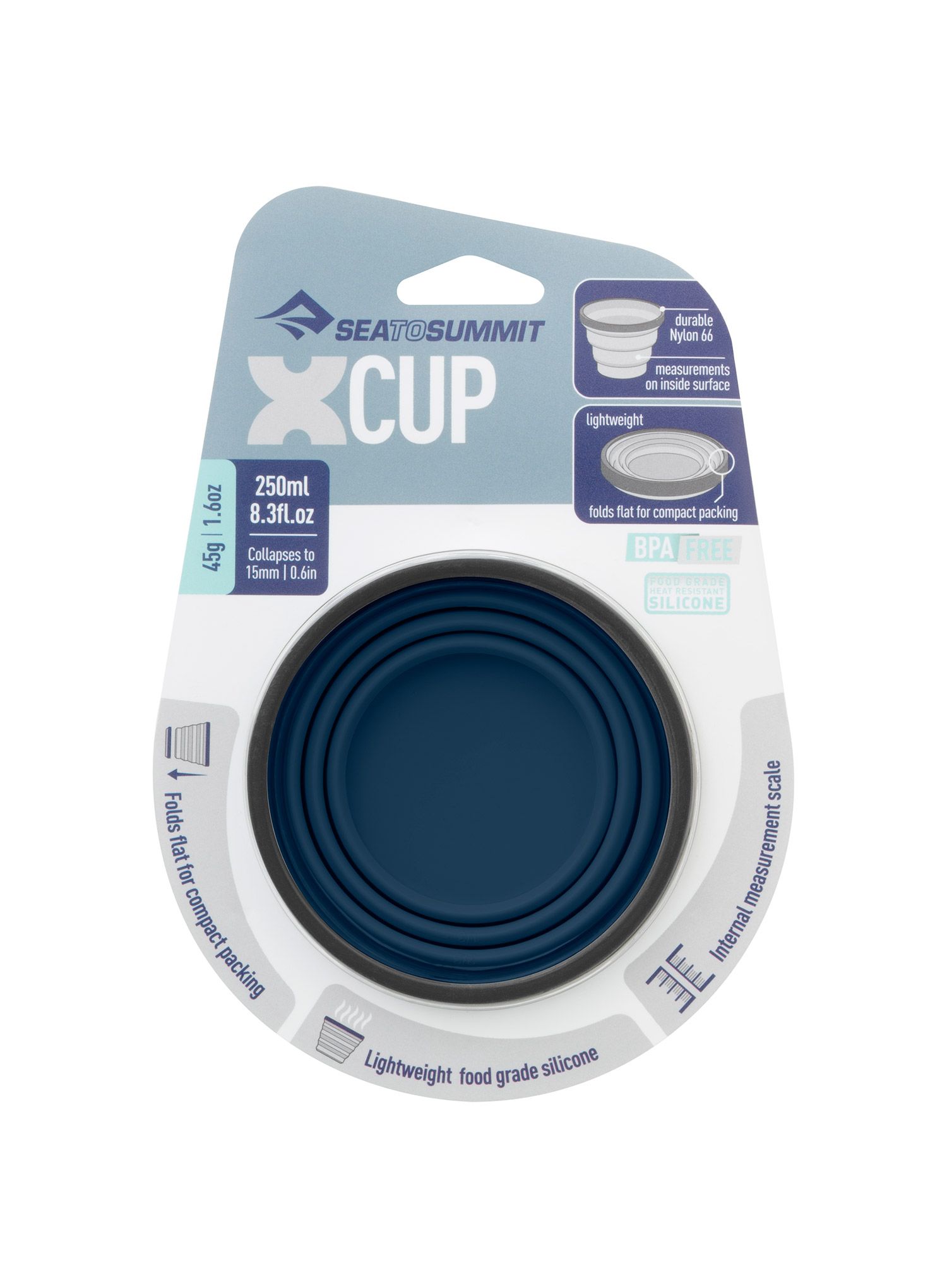 Чашка туристична Sea To Summit X-Cup (0,25 l) - navy blue