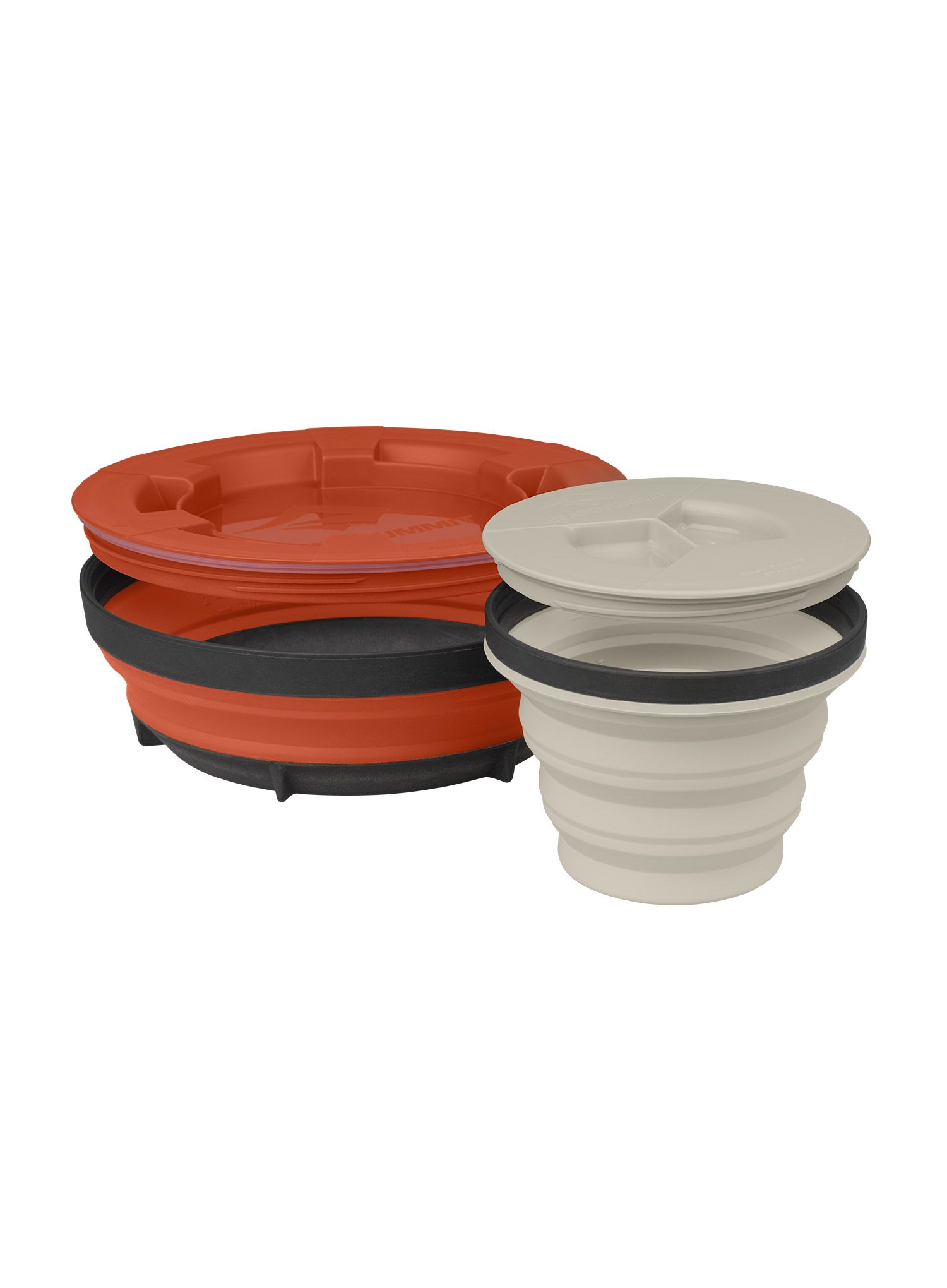 Миски туристичні Sea To Summit X-Seal & Go Set Large - rust