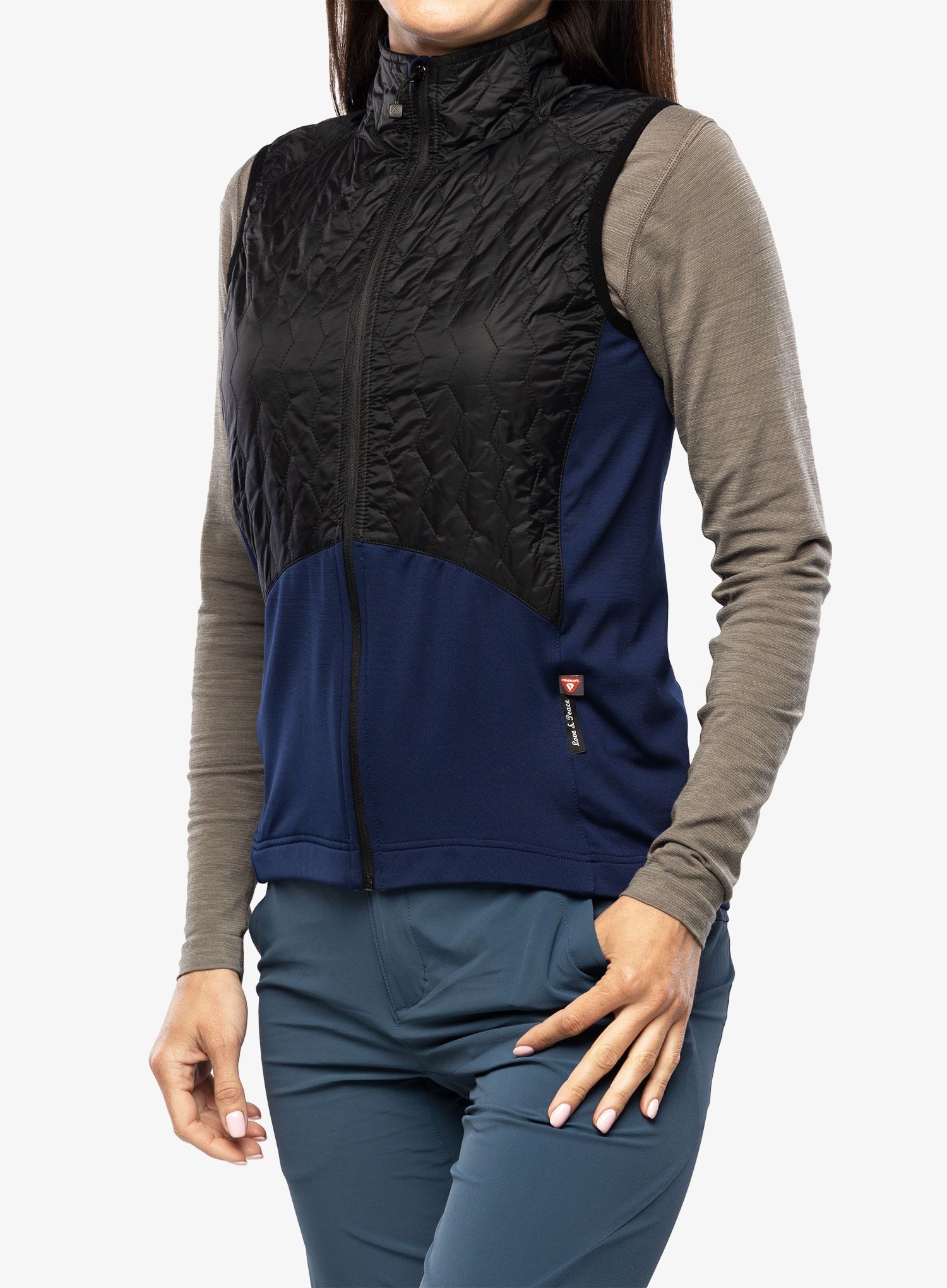 Жилет жіночий Sensor Infinity Zero Vest - black/deep blue