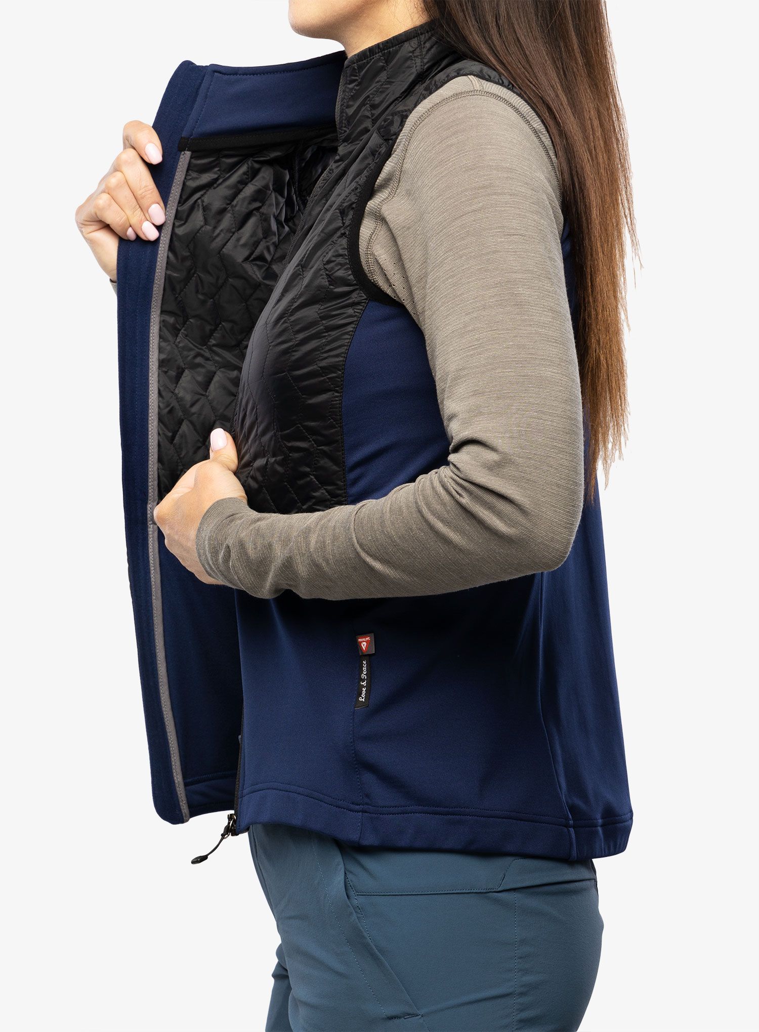 Жилет жіночий Sensor Infinity Zero Vest - black/deep blue