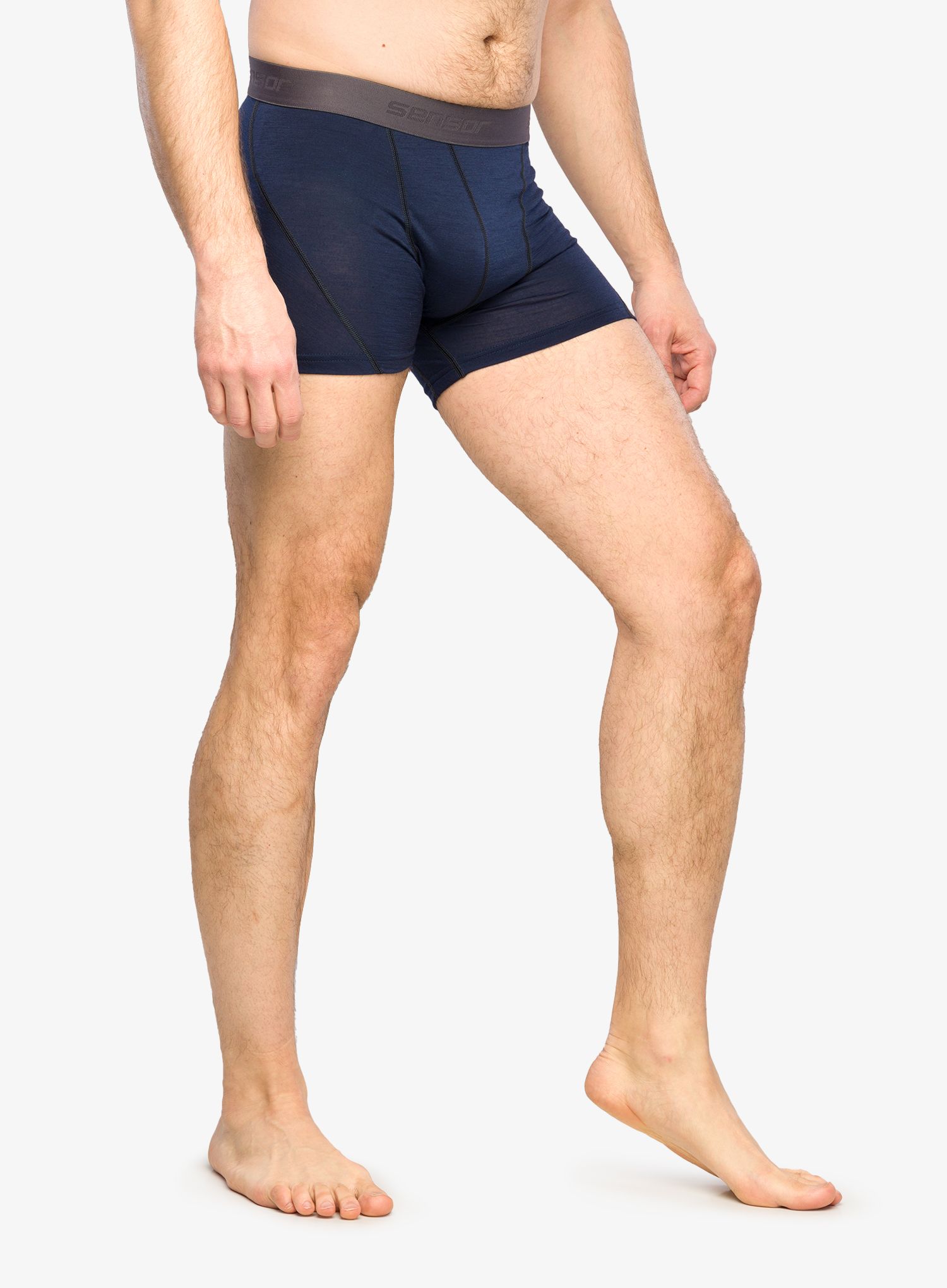 Боксери  Sensor Merino Active 3Pack - black/blue/dark blue