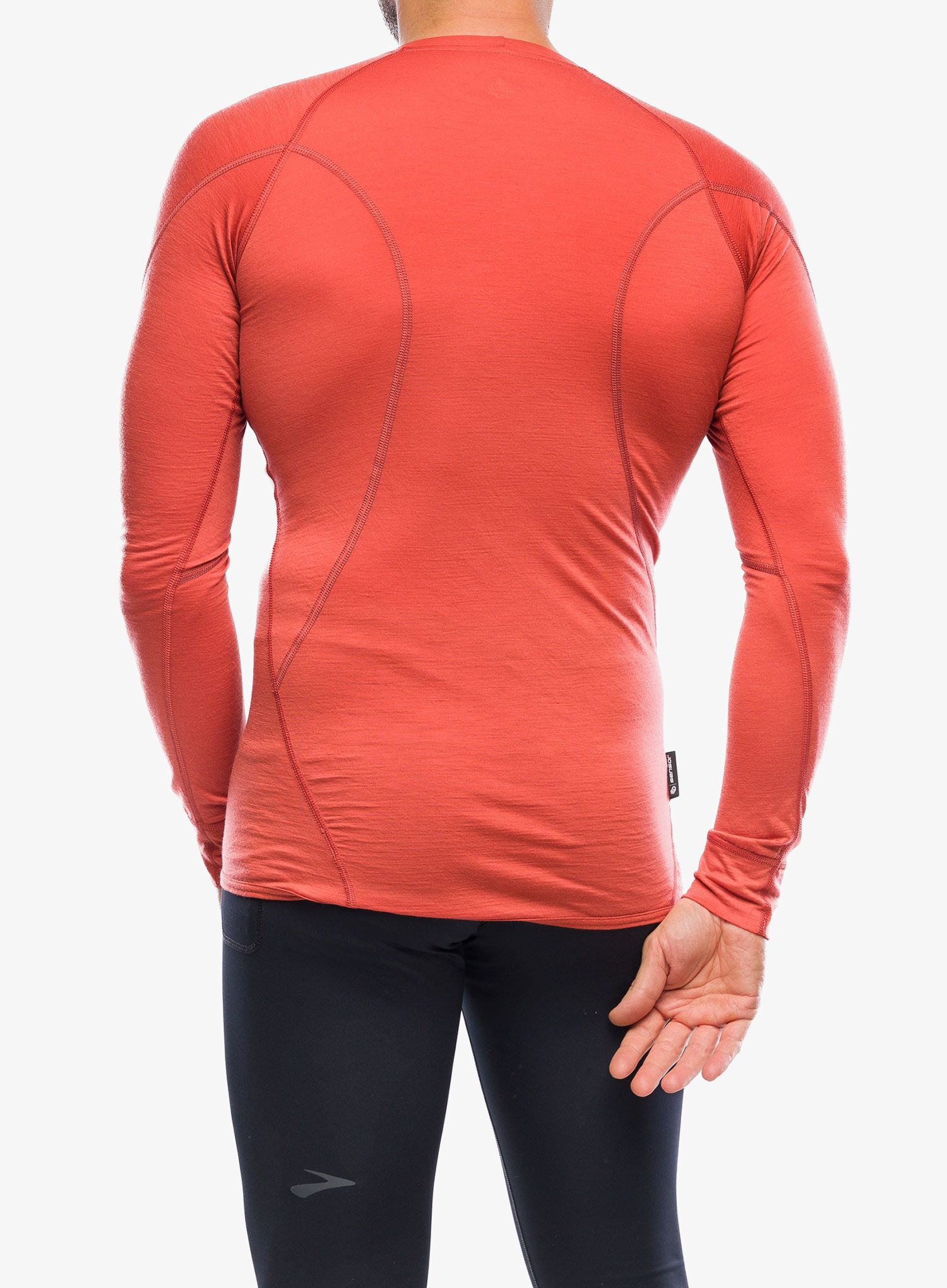 Термокофта Sensor Merino Active Tee LS - terracotta