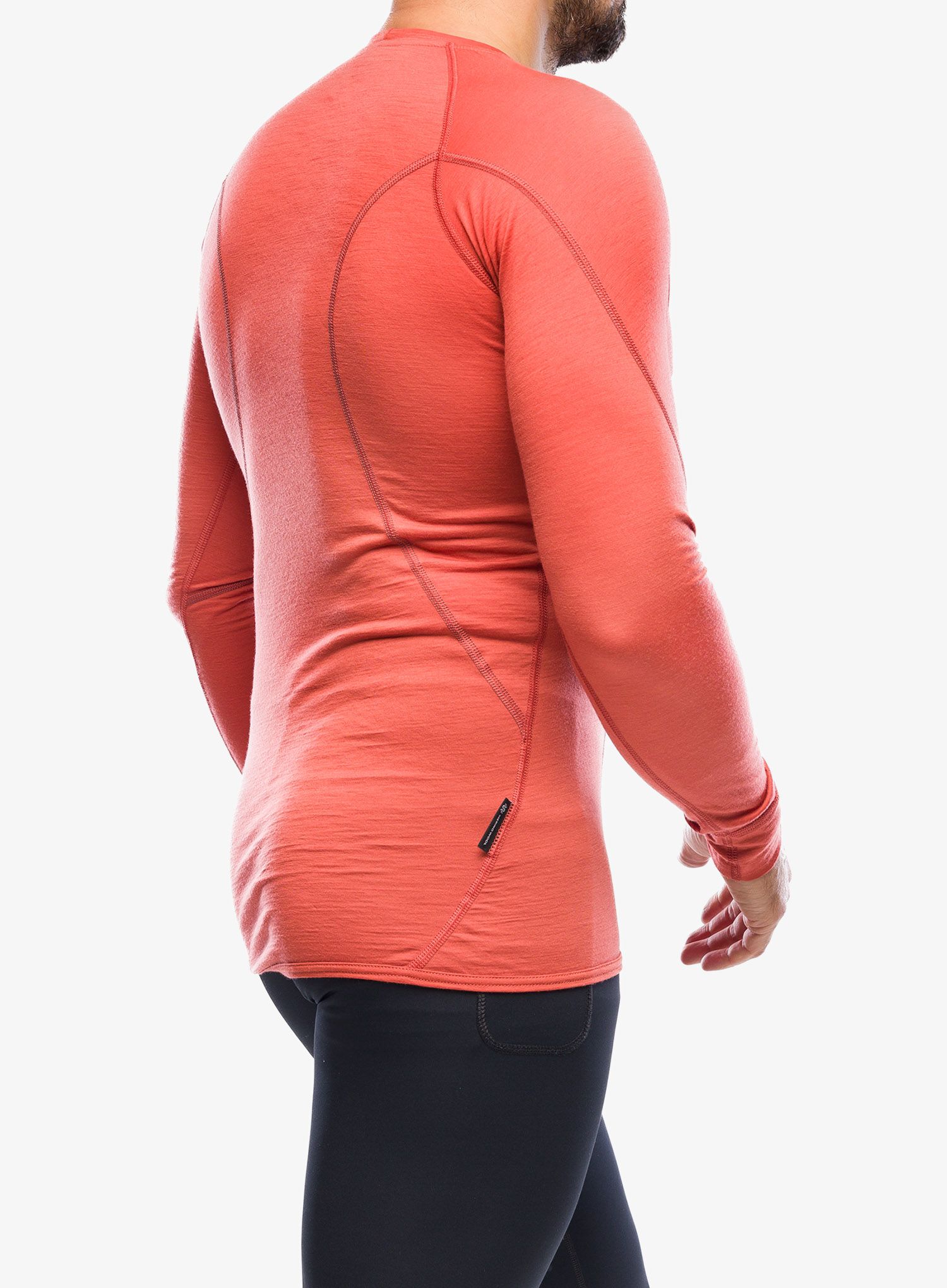 Термокофта Sensor Merino Active Tee LS - terracotta