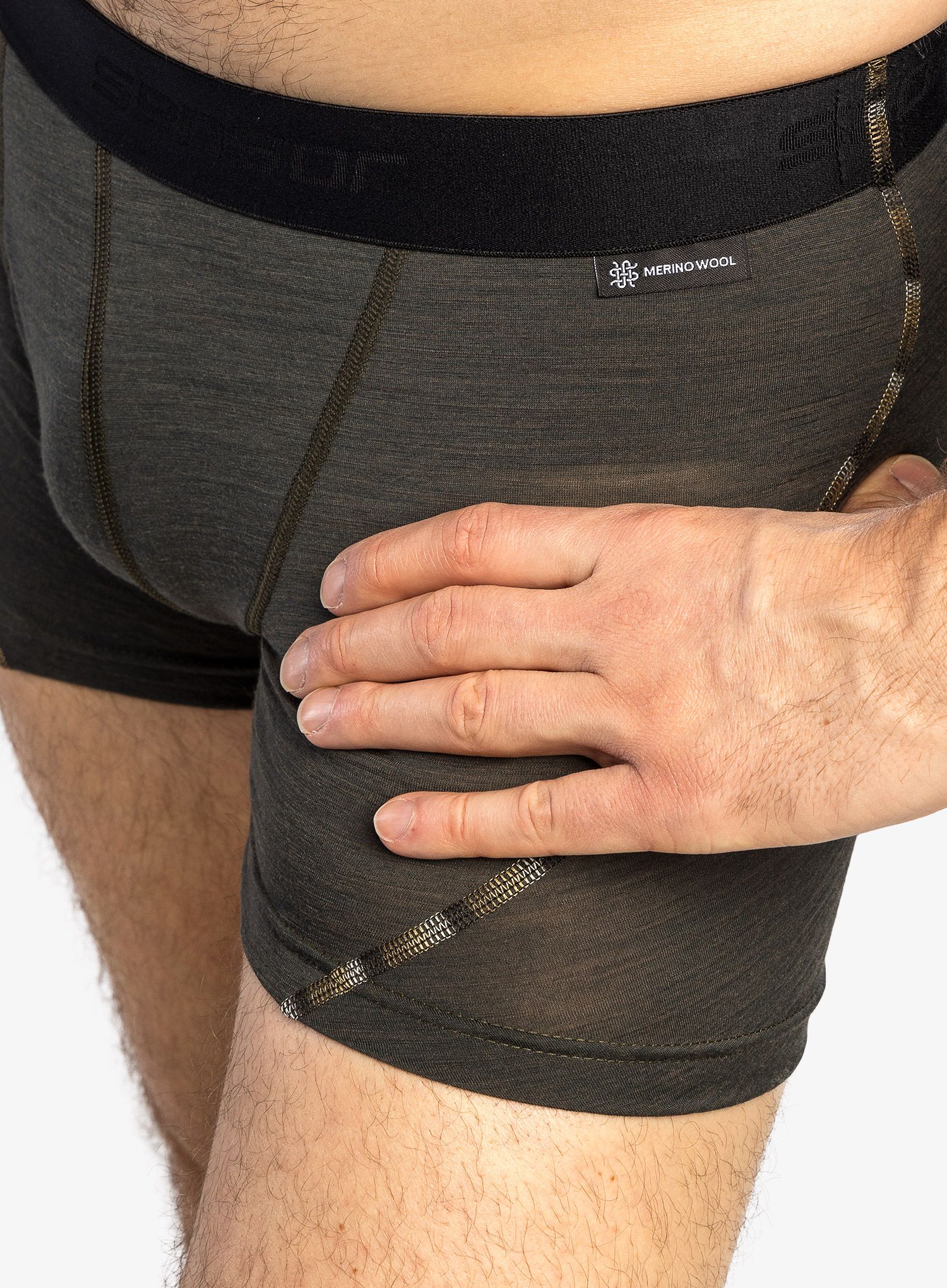 Боксери  Sensor Merino Air Boxers 3Pack - black/blue/olive