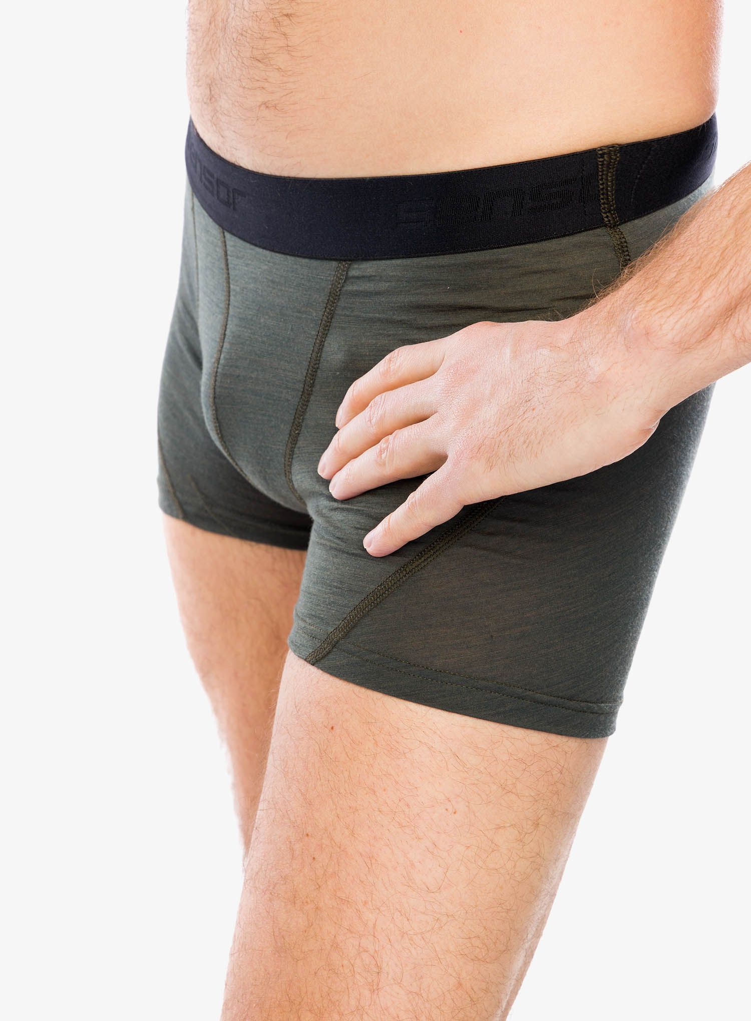 Боксери  Sensor Merino Air Boxers - olive green