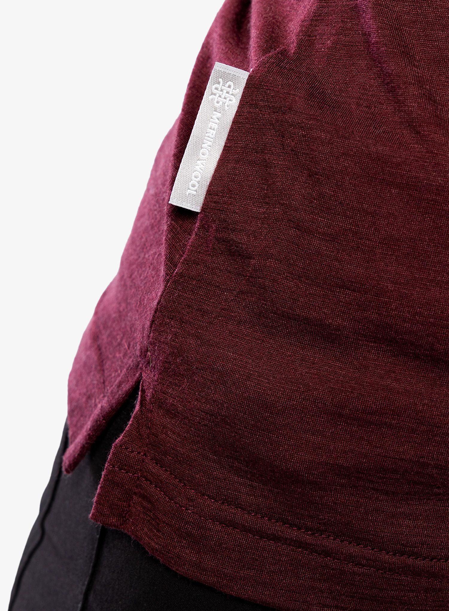 Кофта жіноча Sensor Merino Air PT Tee LS Hills - port red