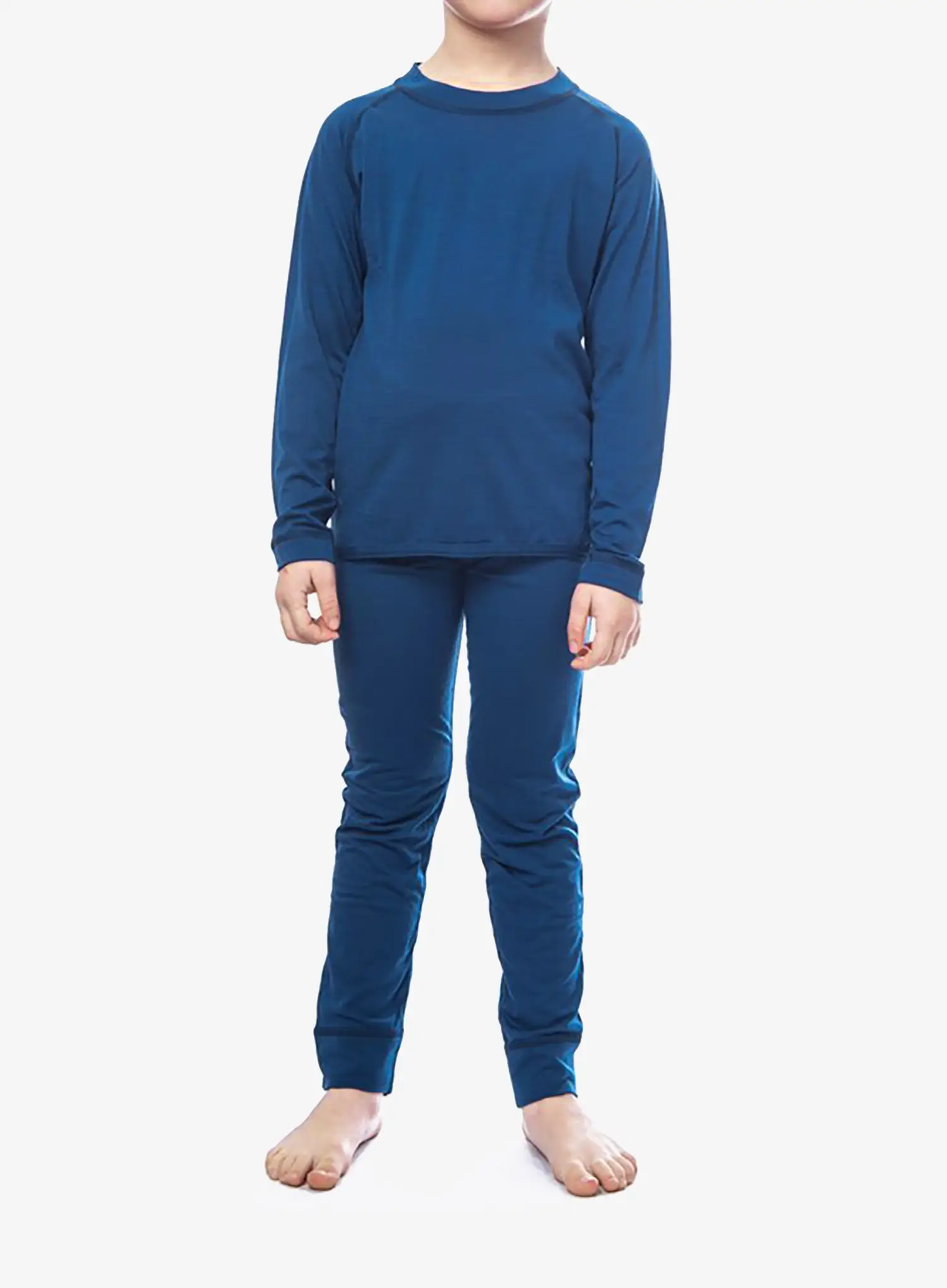 Білизна термоактивна для дітей Sensor Merino Air Set Tee LS + Underpants - dark blue