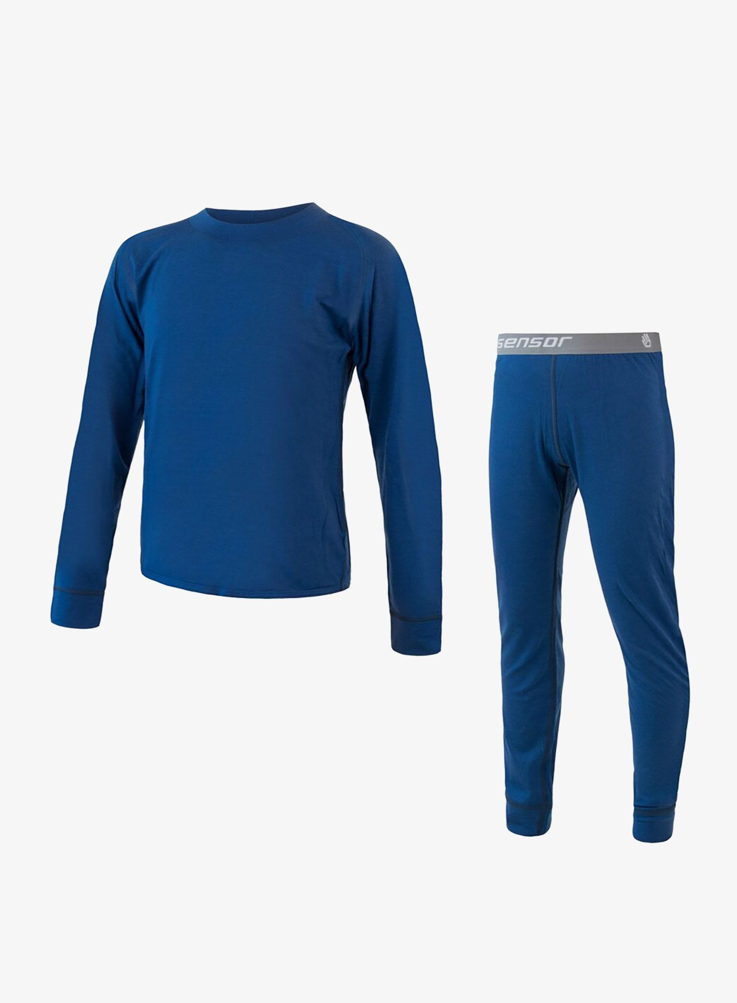 Білизна термоактивна для дітей Sensor Merino Air Set Tee LS + Underpants - dark blue