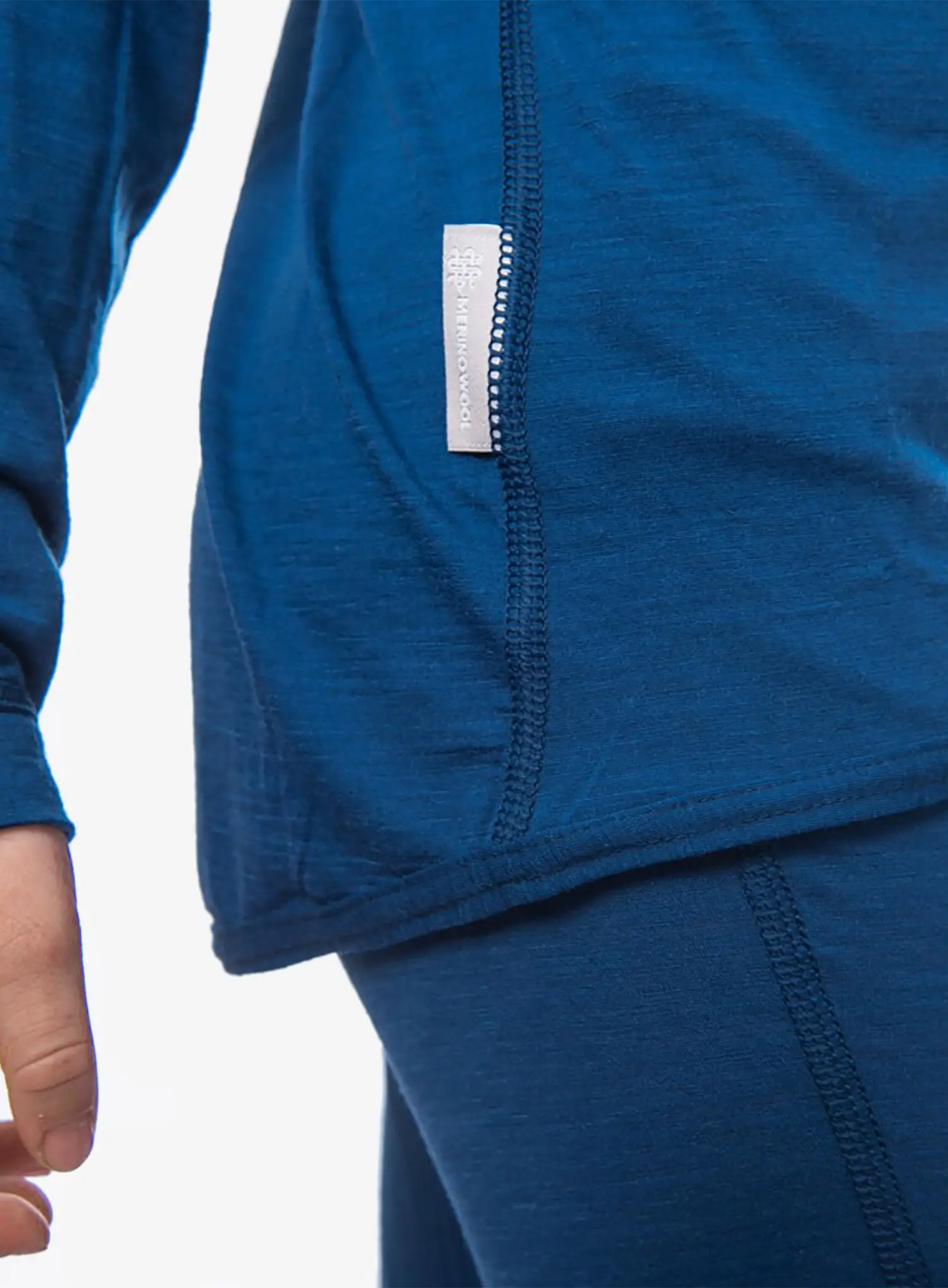 Білизна термоактивна для дітей Sensor Merino Air Set Tee LS + Underpants - dark blue