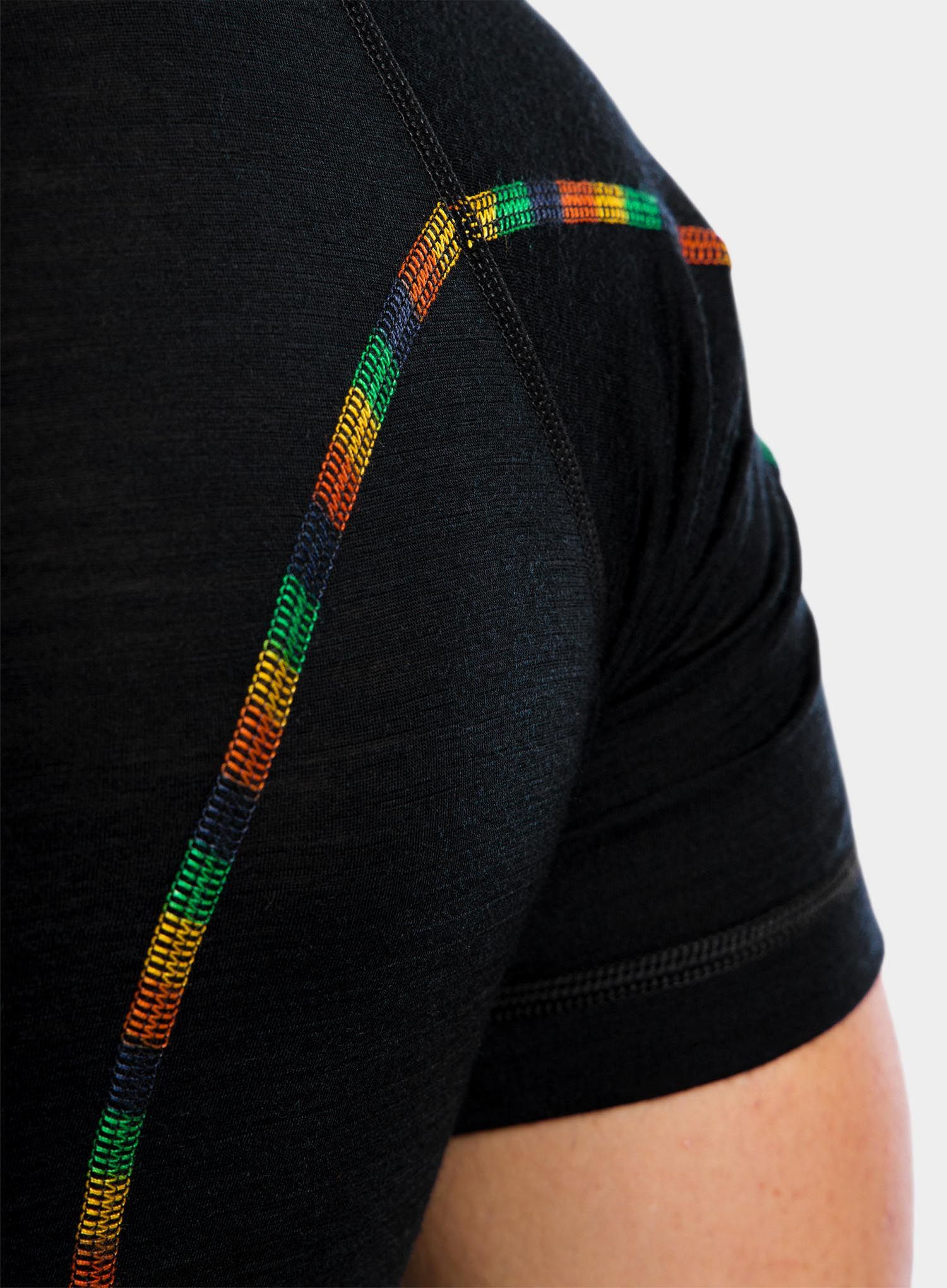 Термофутболка Sensor Merino Air Tee S/S - black