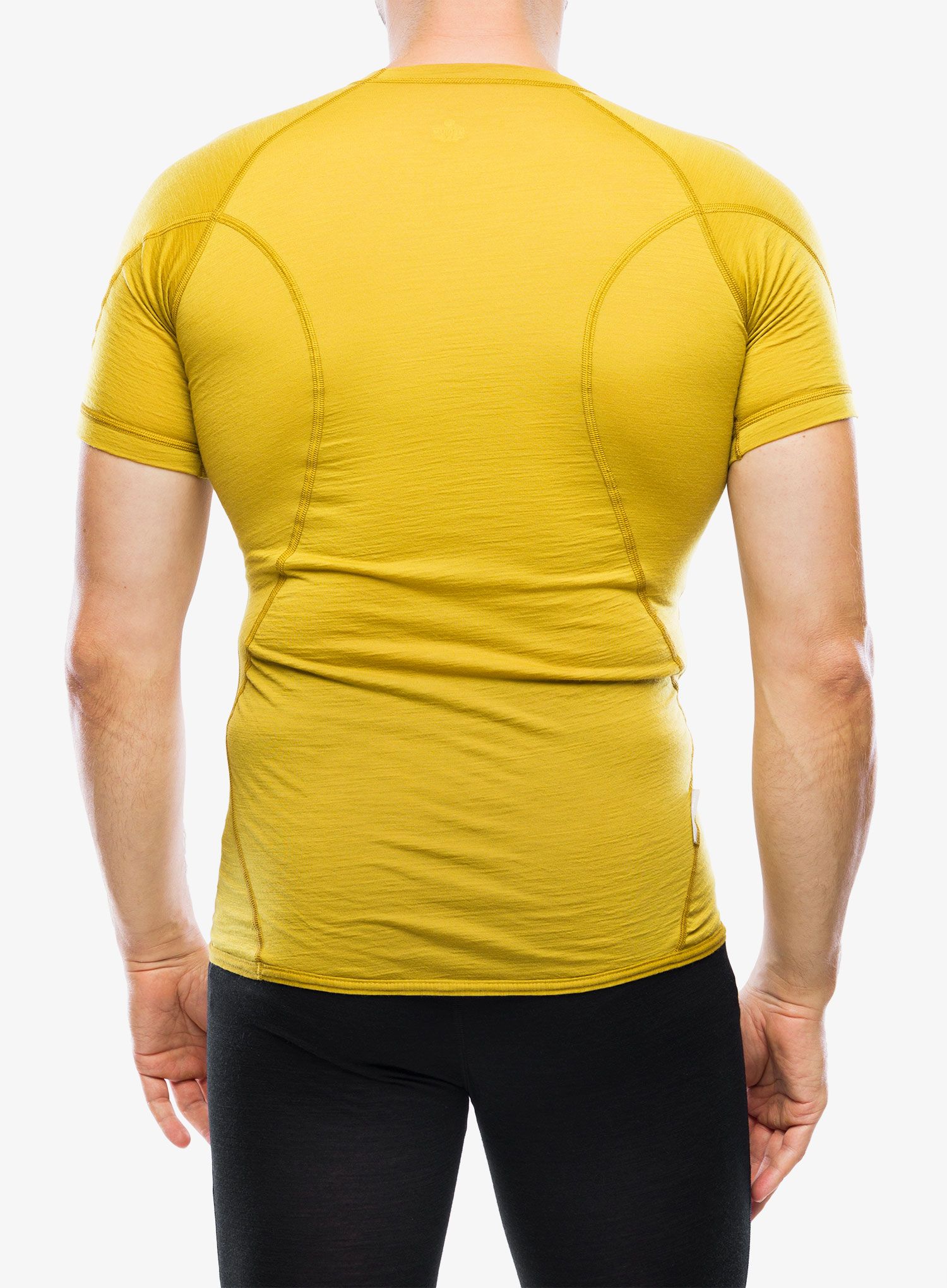 Термофутболка Sensor Merino Air Tee S/S - mustard