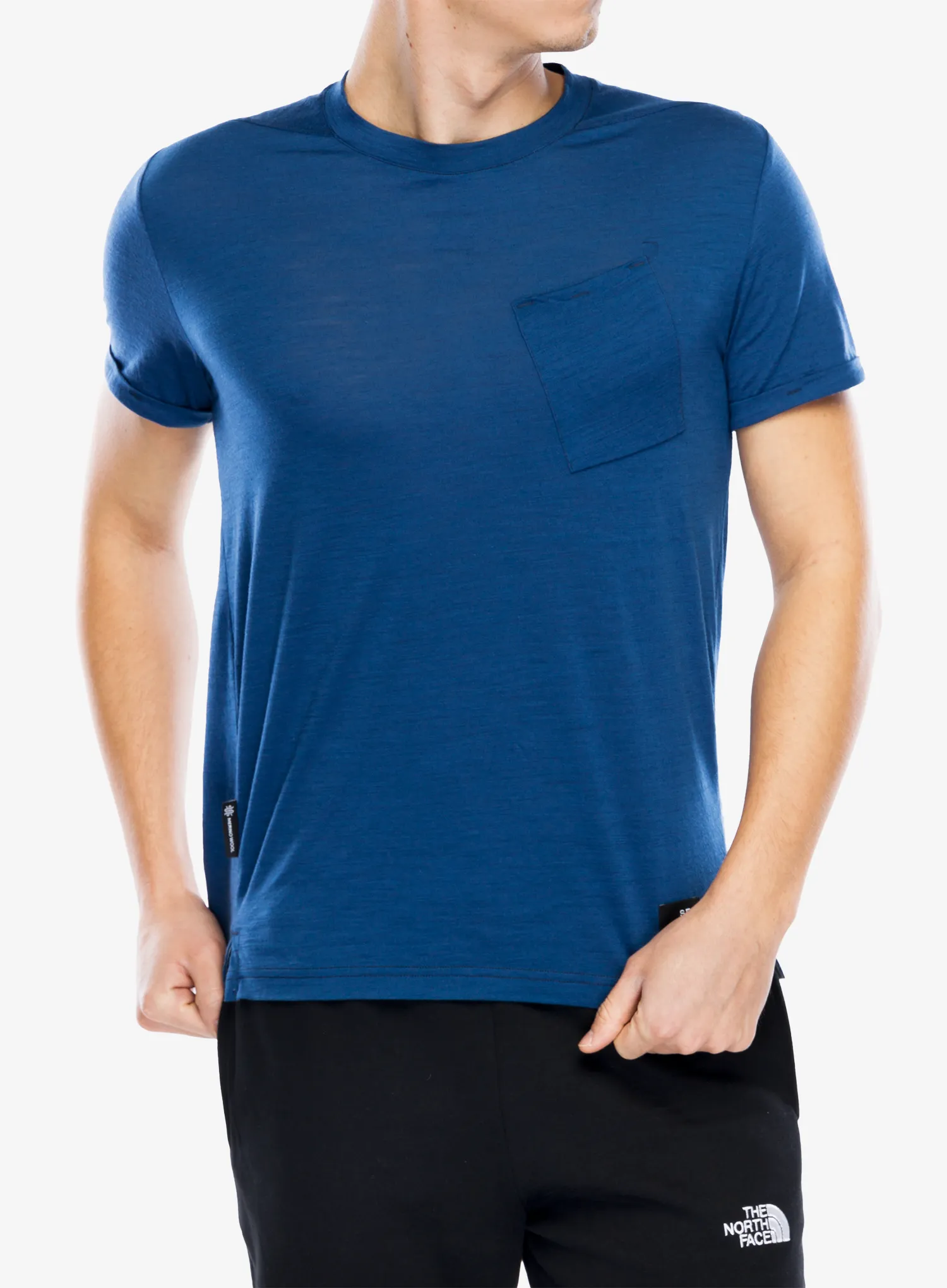 Футболка з мериноса Sensor Merino Air Traveller Tee - dark blue