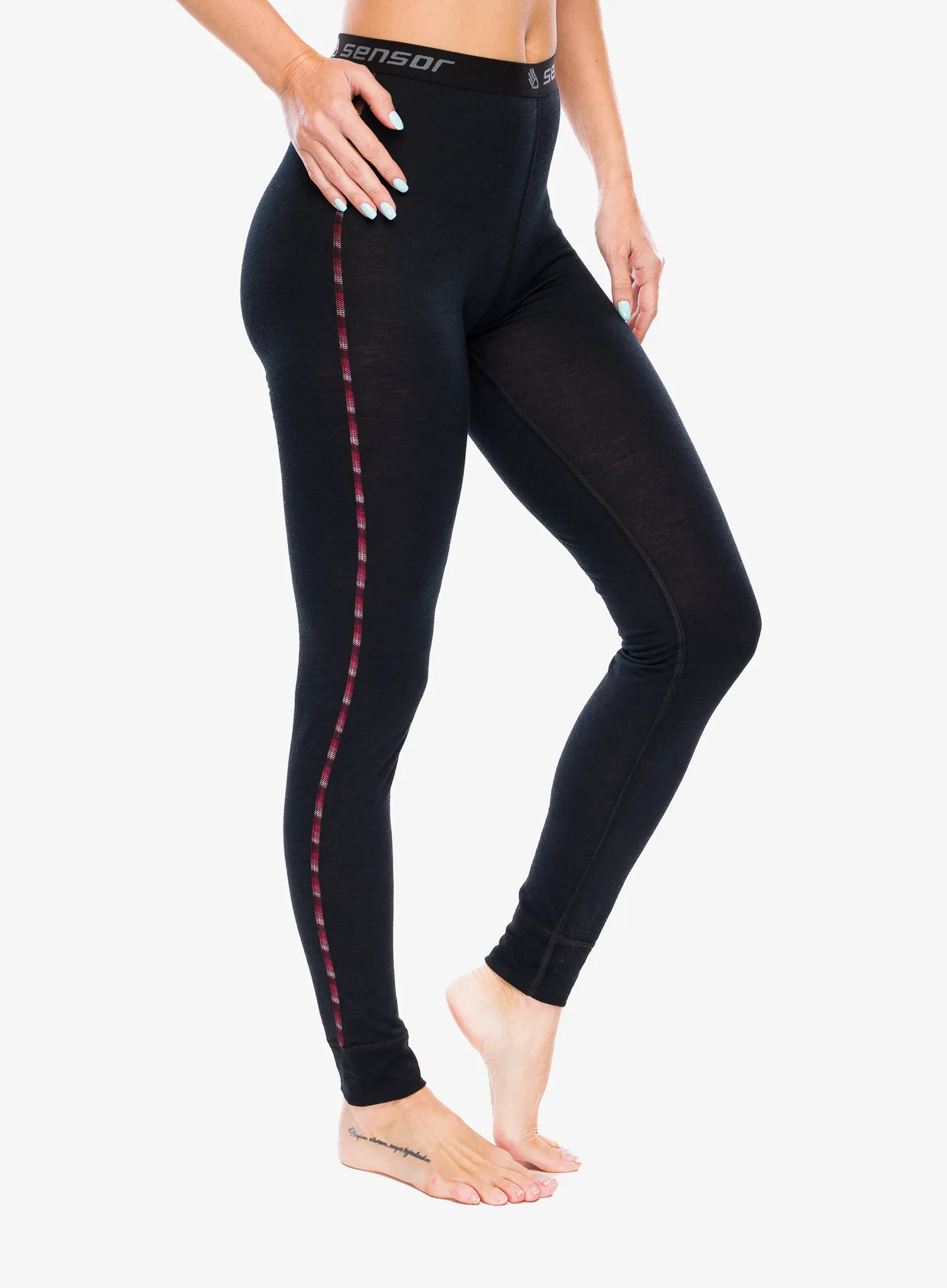Термолегінси жіночі Sensor Merino Air Underpants - black
