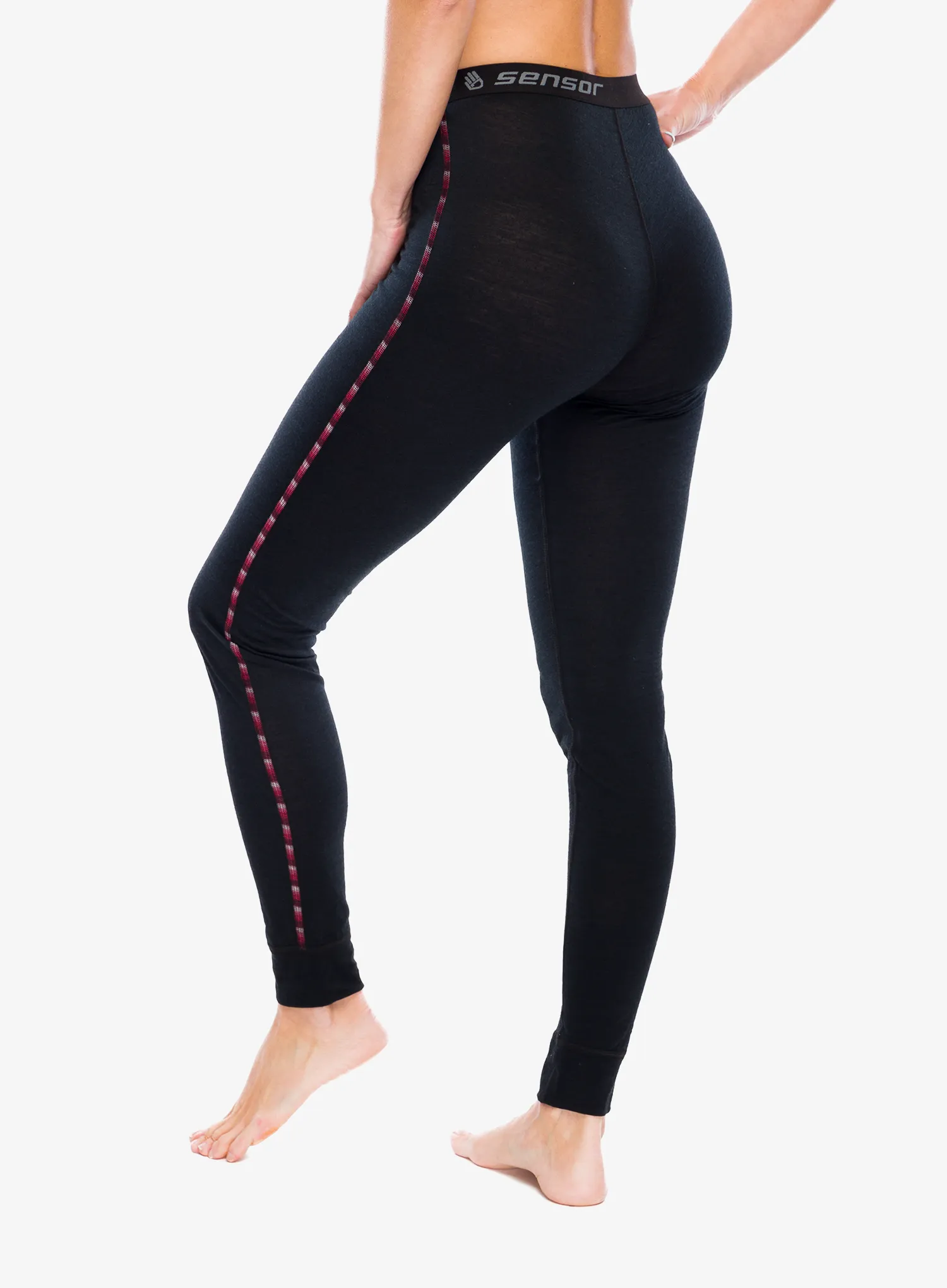 Термолегінси жіночі Sensor Merino Air Underpants - black