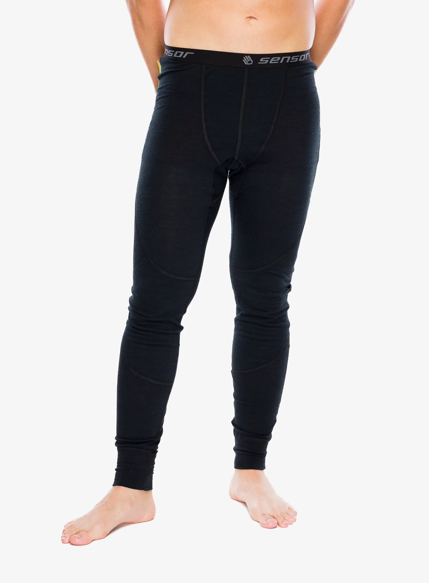 Термолегінси Sensor Merino Air Underpants - black/black