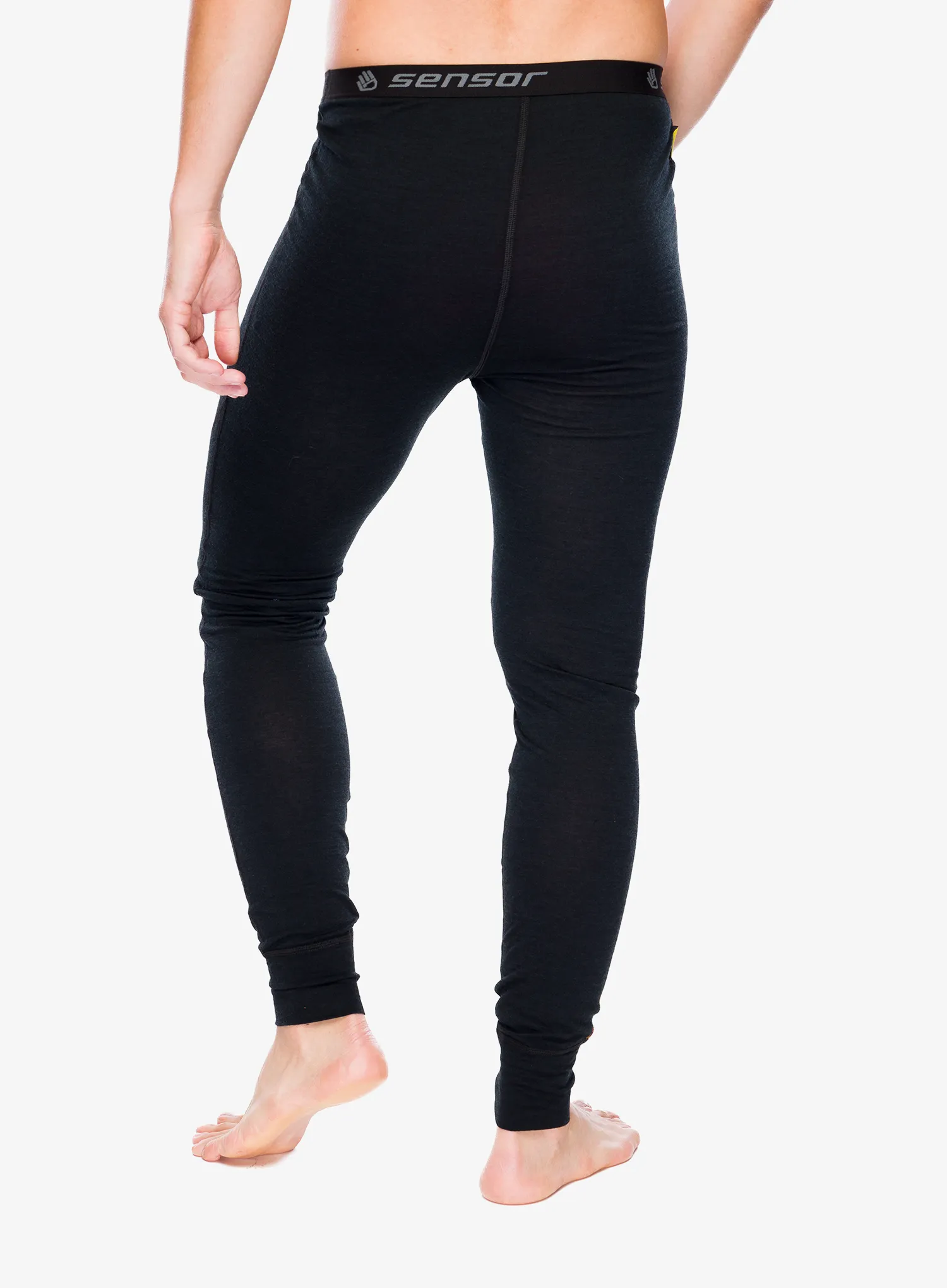 Термолегінси Sensor Merino Air Underpants - black/black