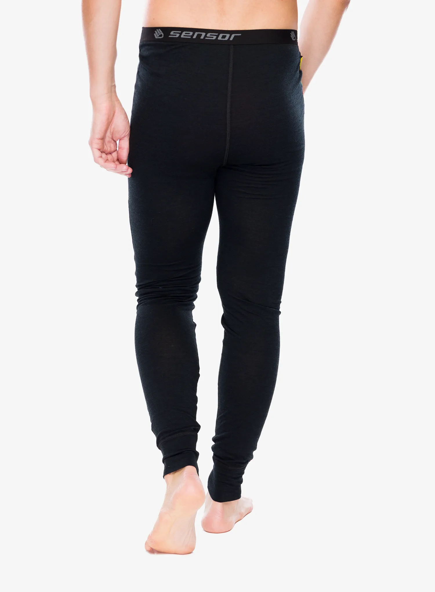 Термолегінси Sensor Merino Air Underpants - black/black