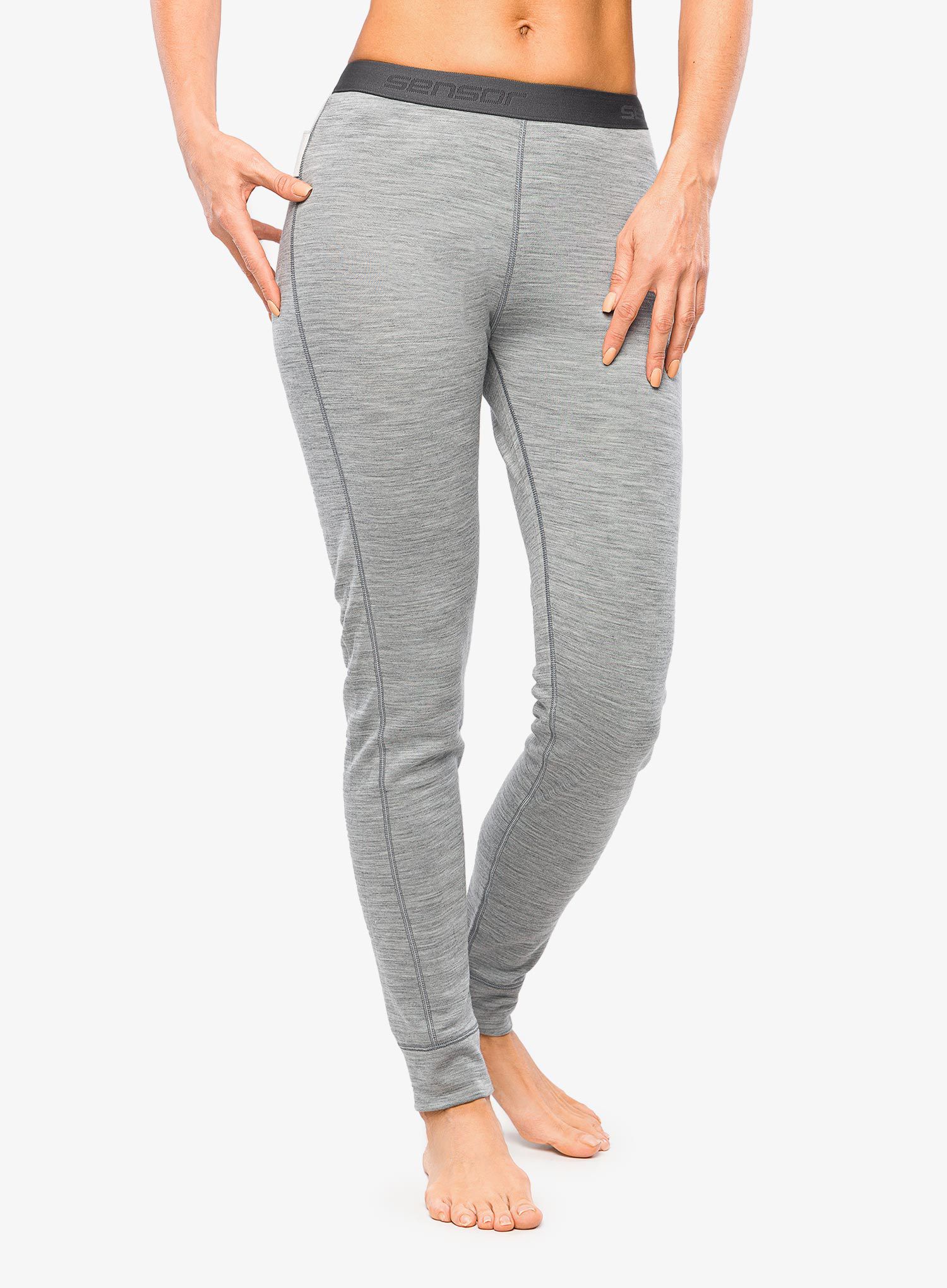 Термолегінси жіночі Sensor Merino Bold Underpants - cool grey