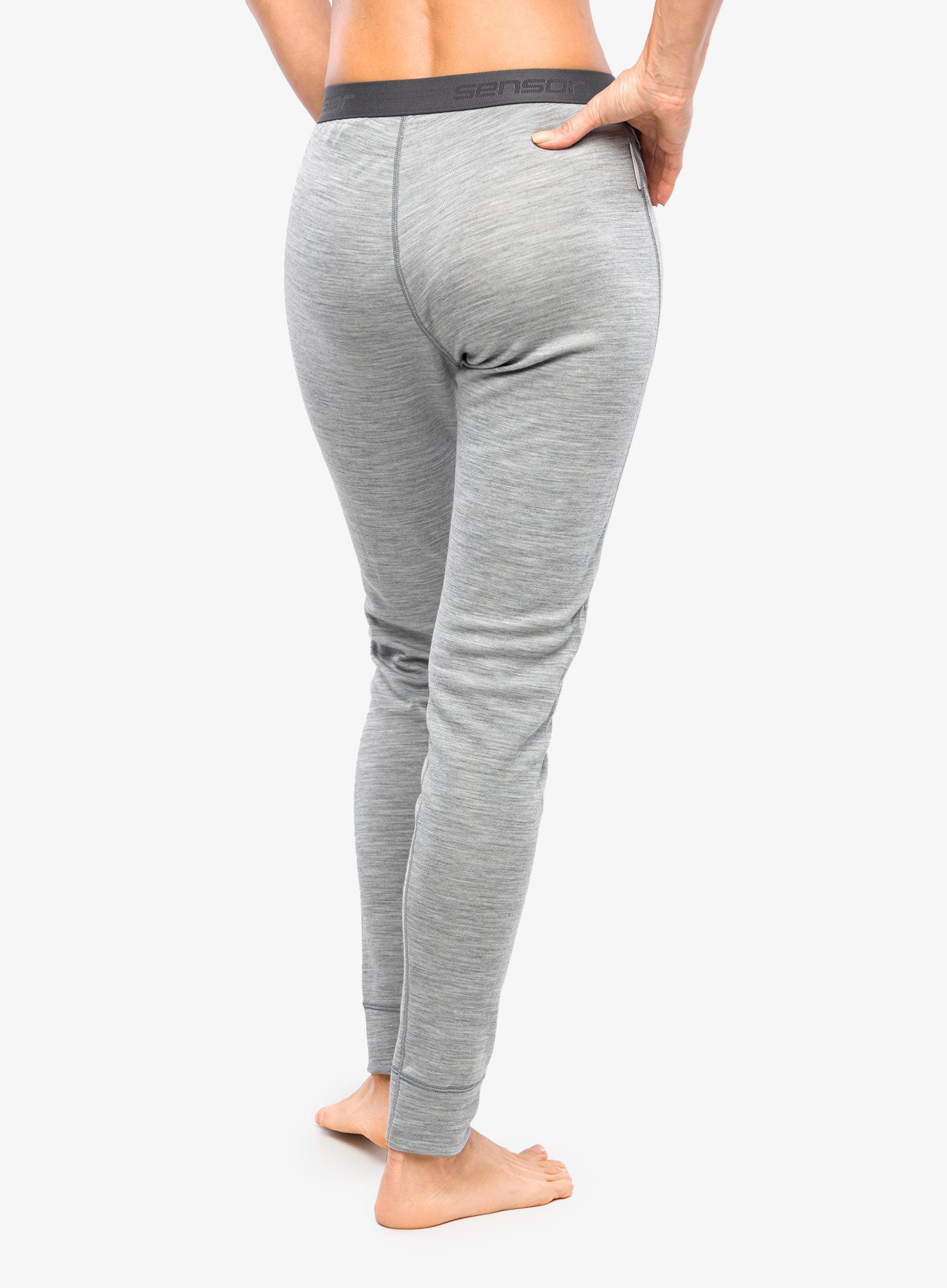 Термолегінси жіночі Sensor Merino Bold Underpants - cool grey