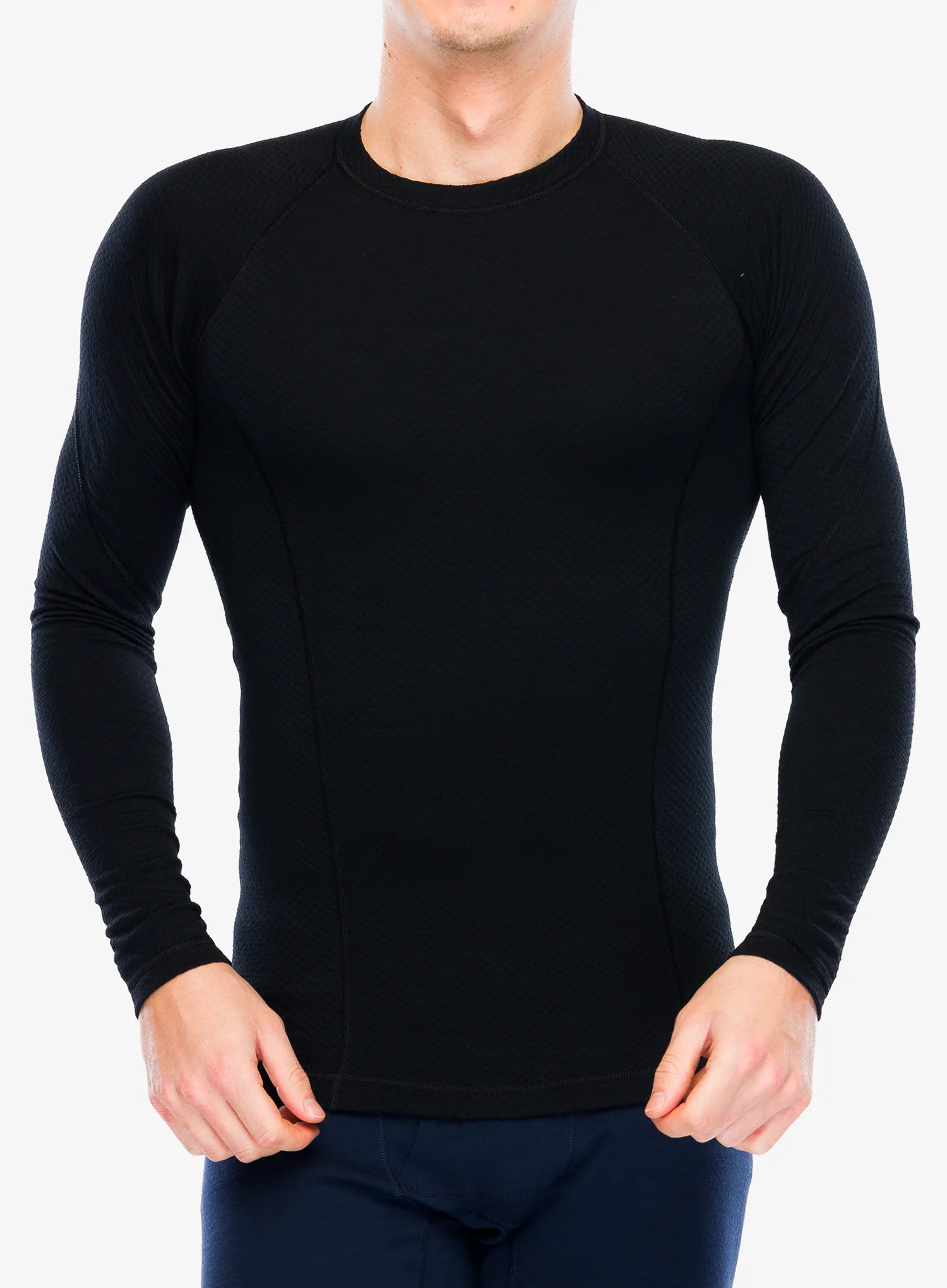 Термокофта Sensor Merino DF Tee L/S - black