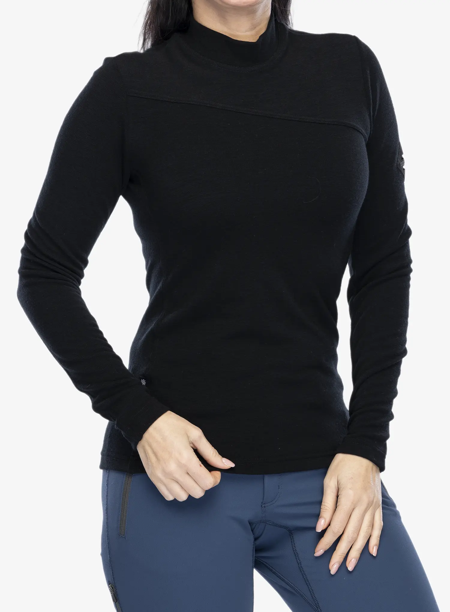 Термокофта Sensor Merino Ex Tee L/S - black