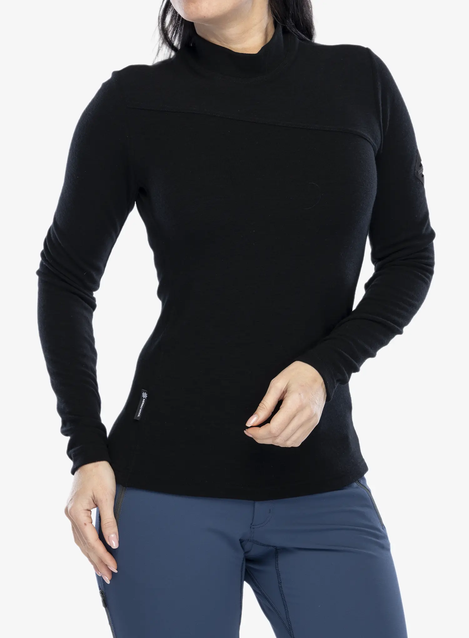 Термокофта Sensor Merino Ex Tee L/S - black