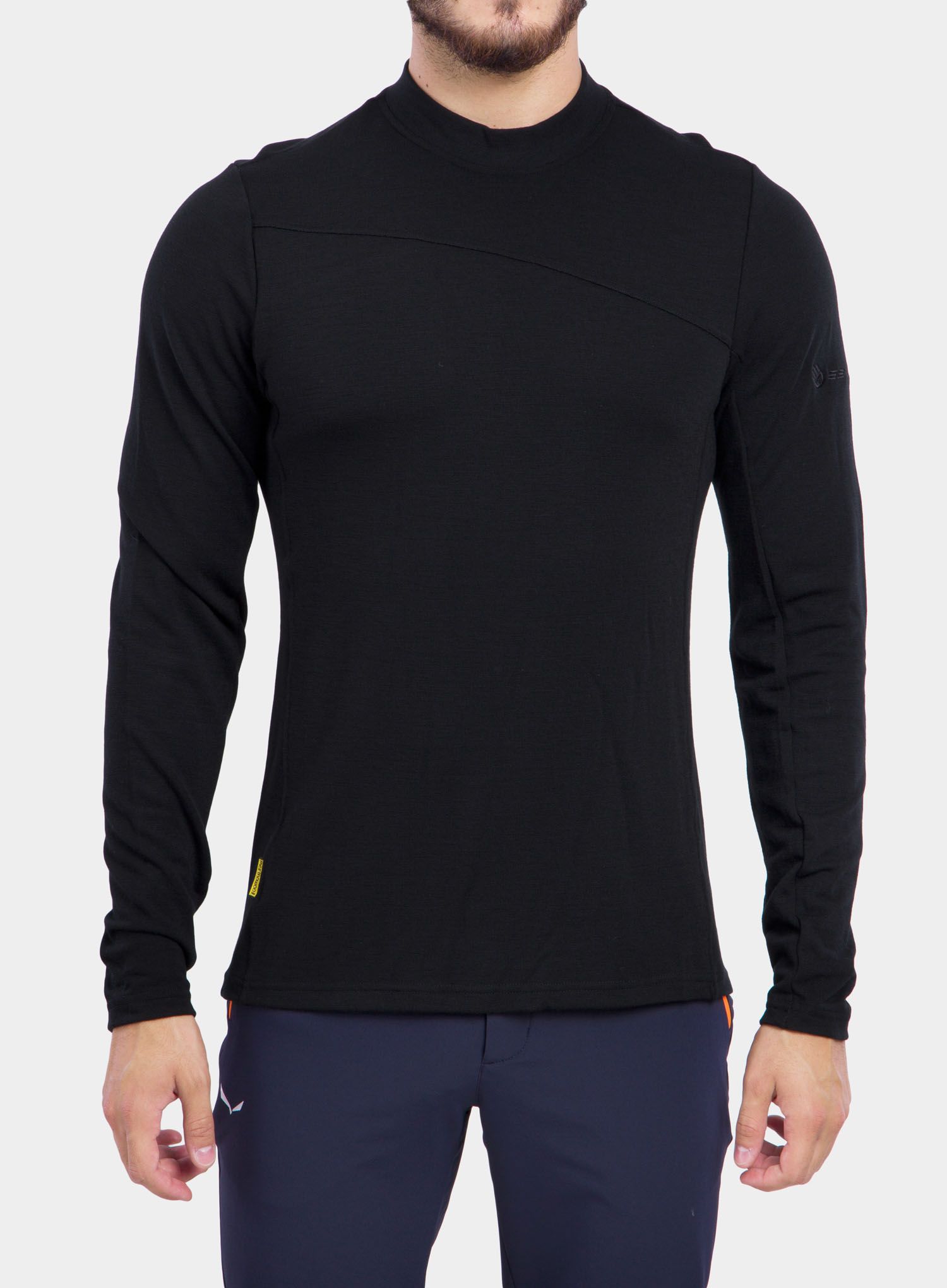 Кофта Sensor Merino Ex Tee L/S - black