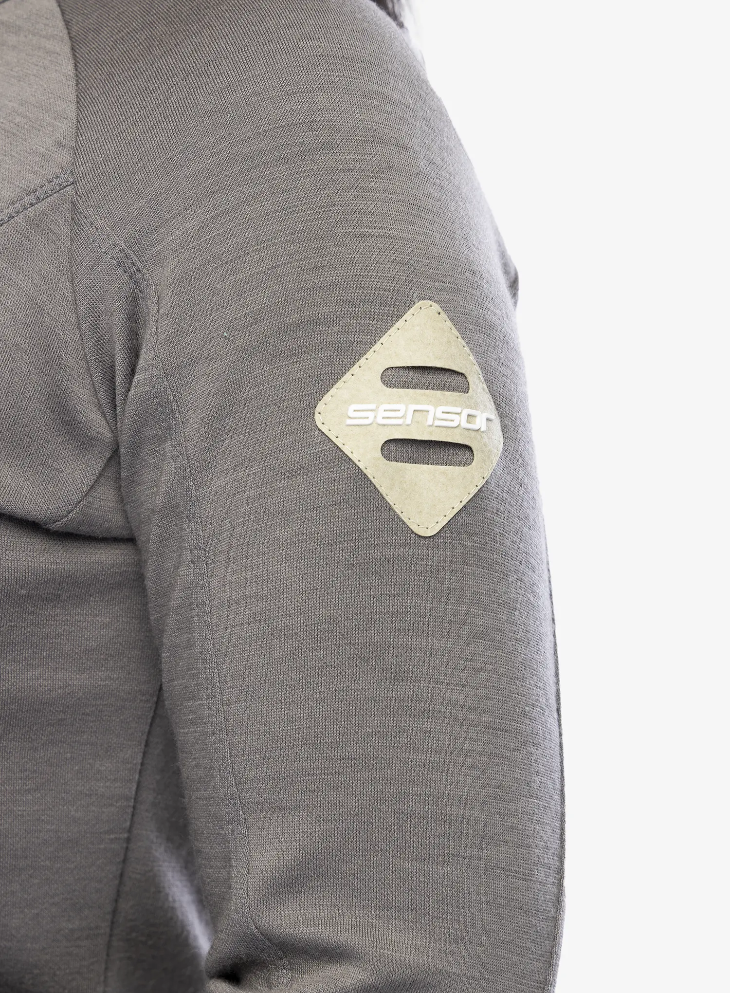 Кофта жіноча Sensor Merino Upper Fleece Full Zip - grey