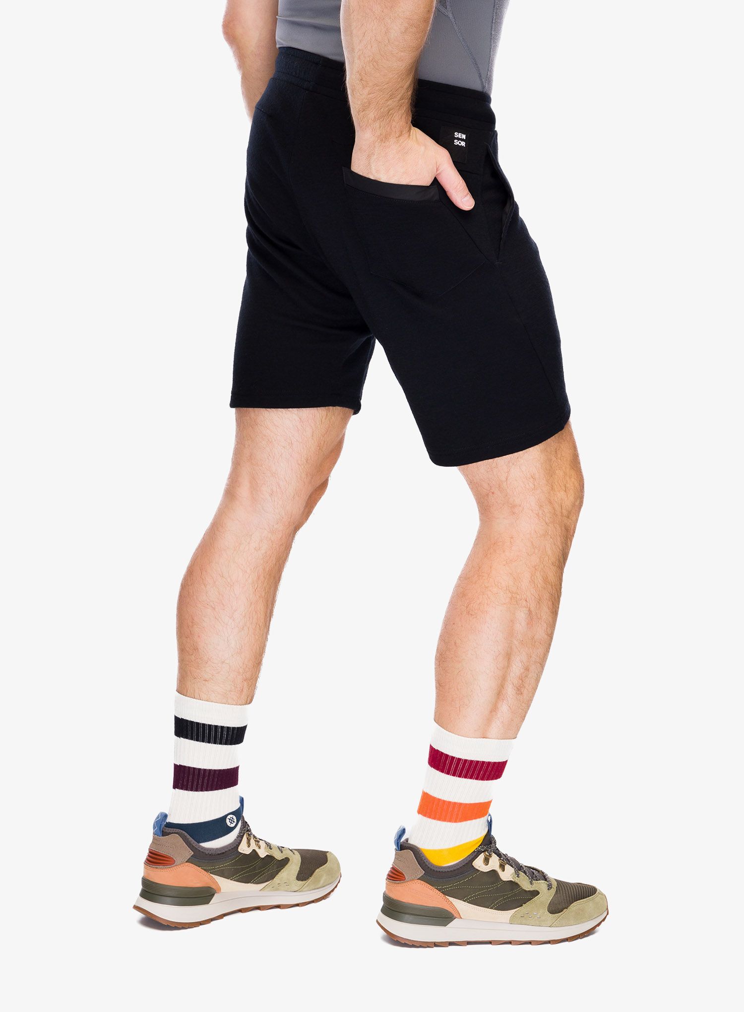 Шорти короткі Sensor Merino Upper Traveller Shorts - black