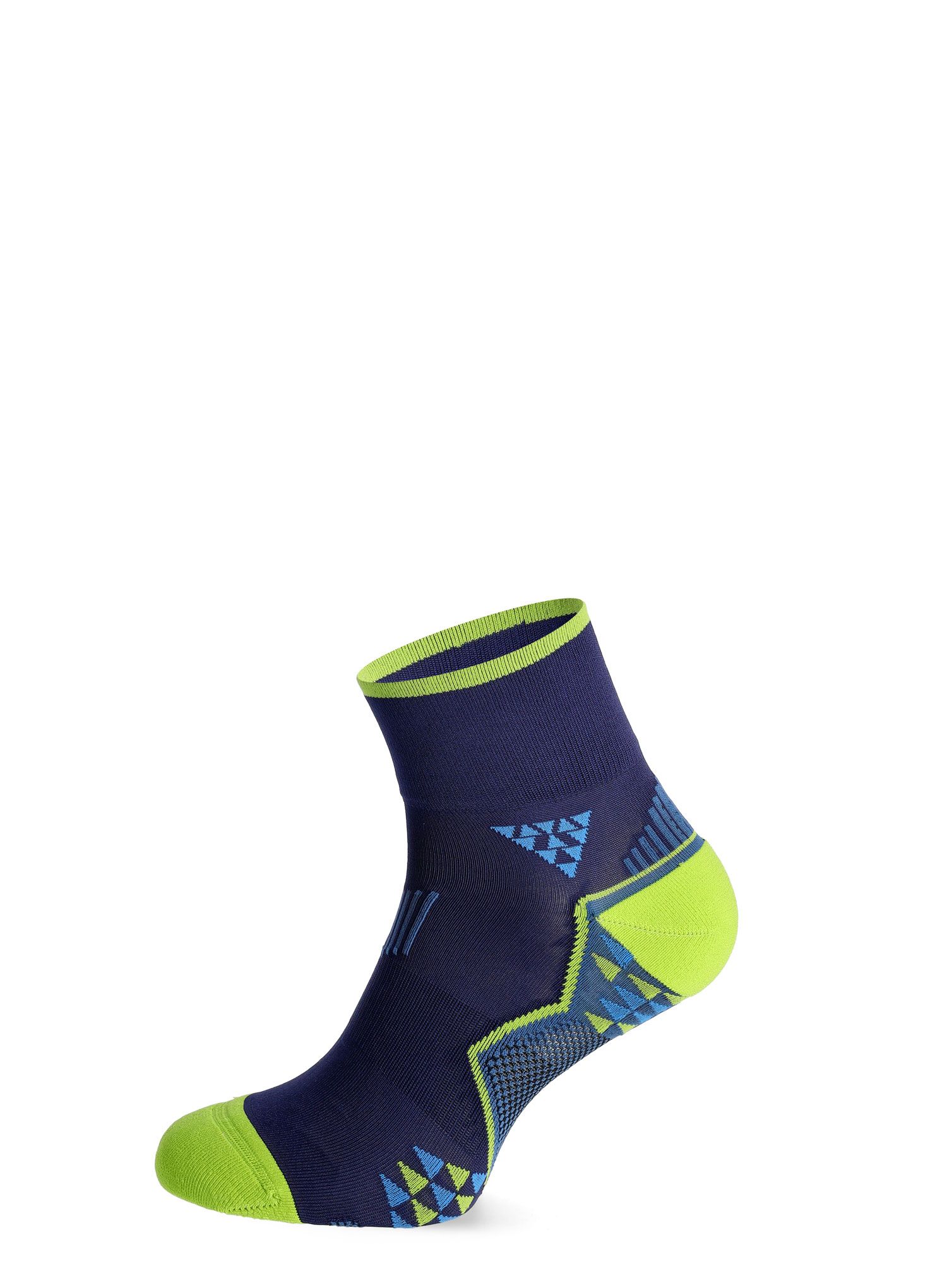 Шкарпетки для бігу CMP Trail Sock Skinlife - b.blue/acido