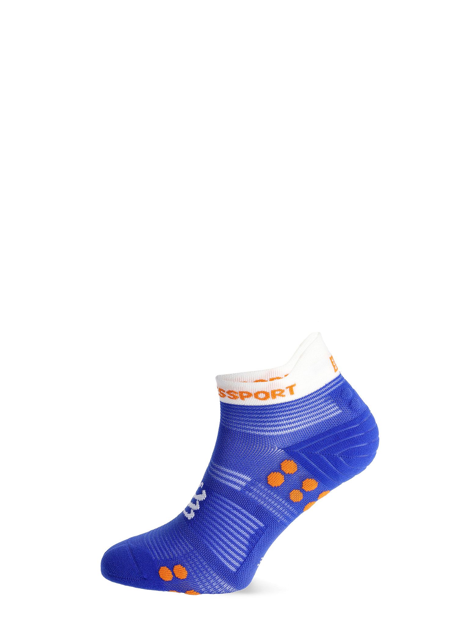 Шкарпетки для бігу Compressport Pro Racing Socks v4.0 Run Low - dazz blue/white