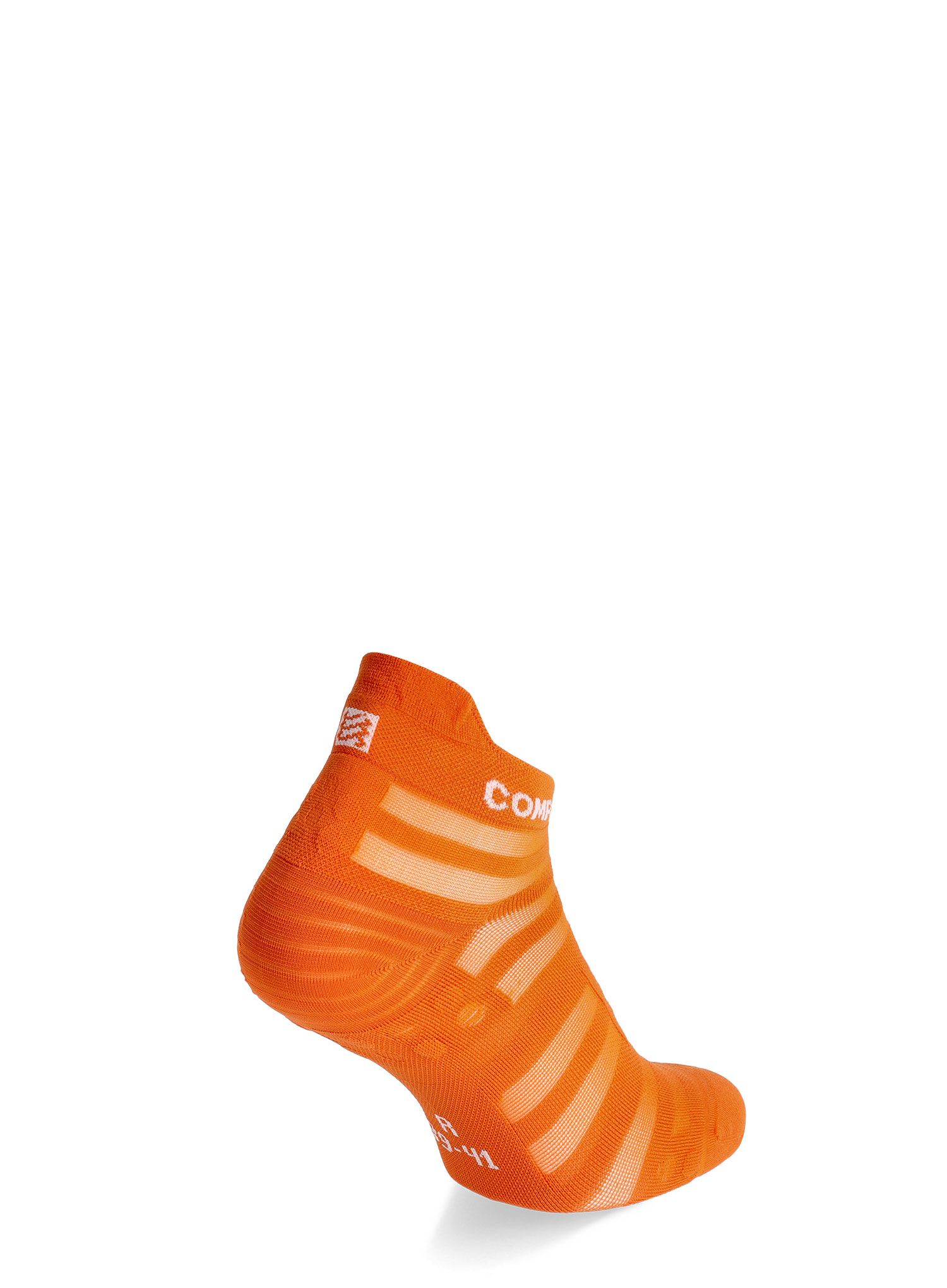 Шкарпетки для бігу Compressport Pro Racing Socks v4.0 Ultralight Run Low - fire/white